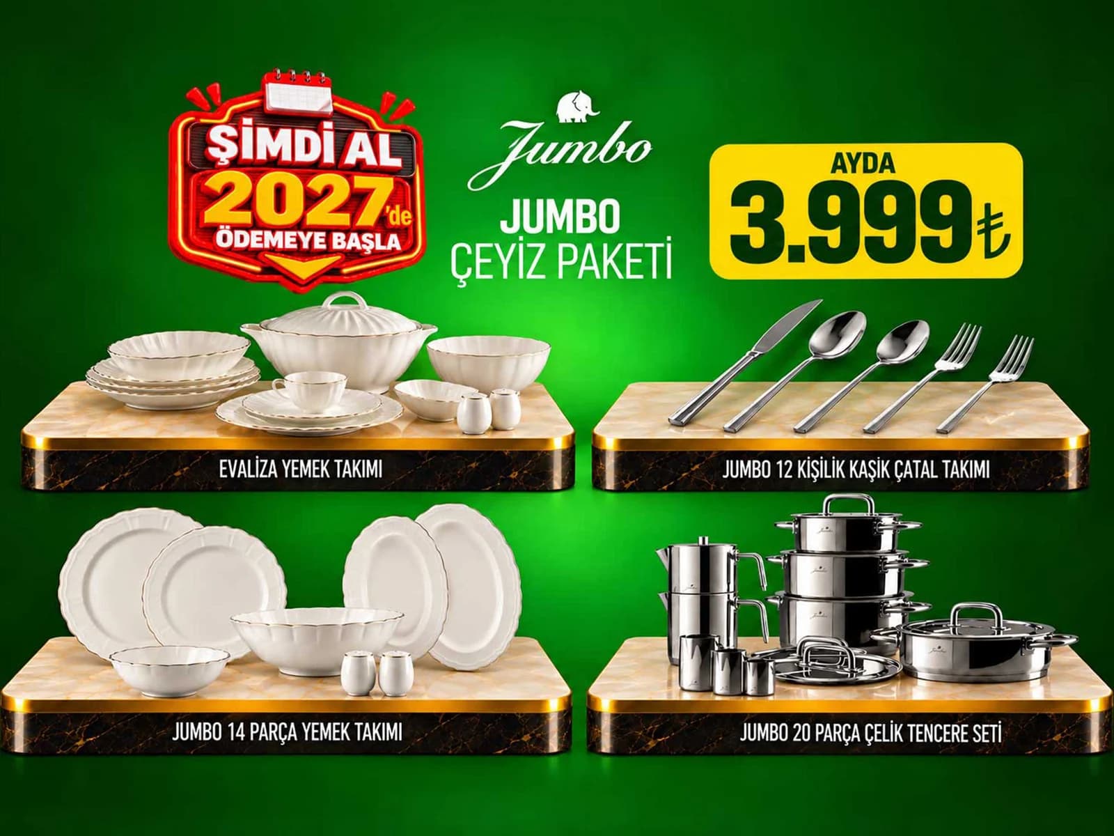Jumbo Çeyiz Paketi