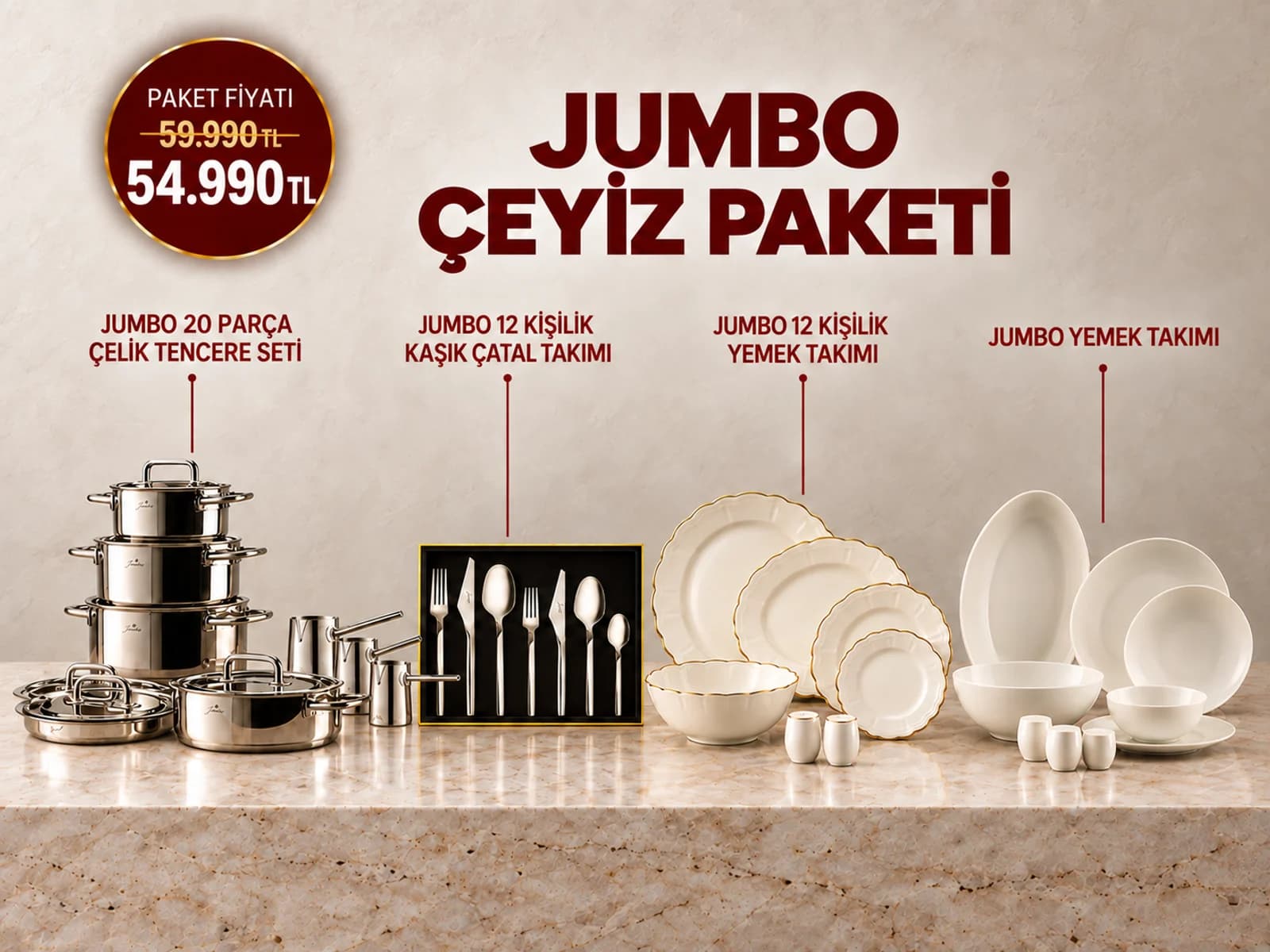 Jumbo Çeyiz Paketi
