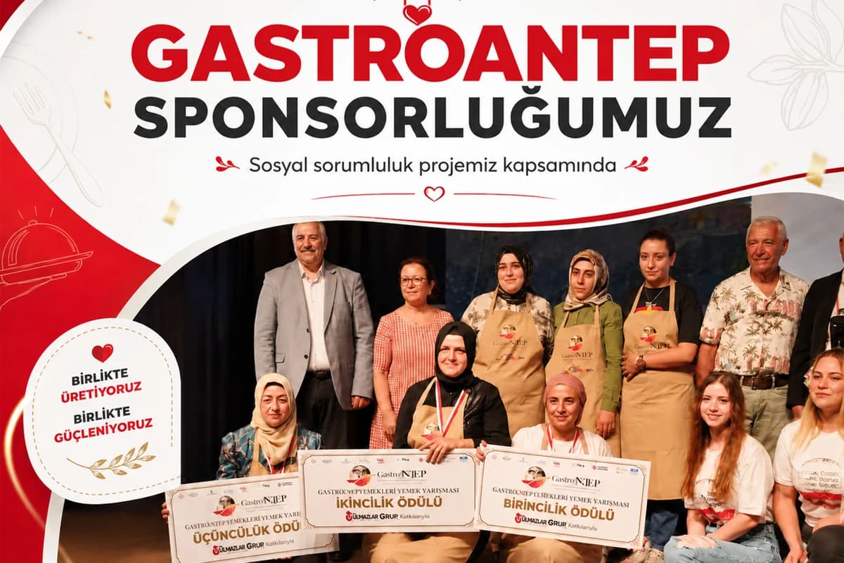 GASTROANTEP SPONSORLUK DESTEĞİMİZ