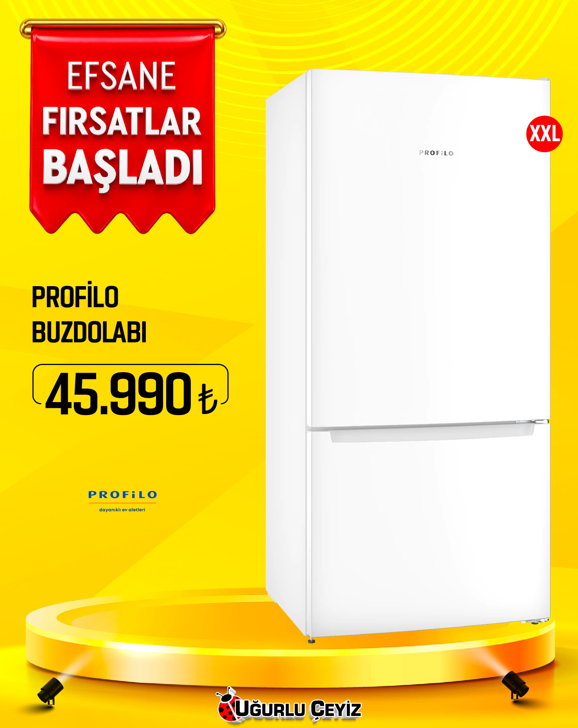 Profilo Buzdolabı Bd 3086 We Vn