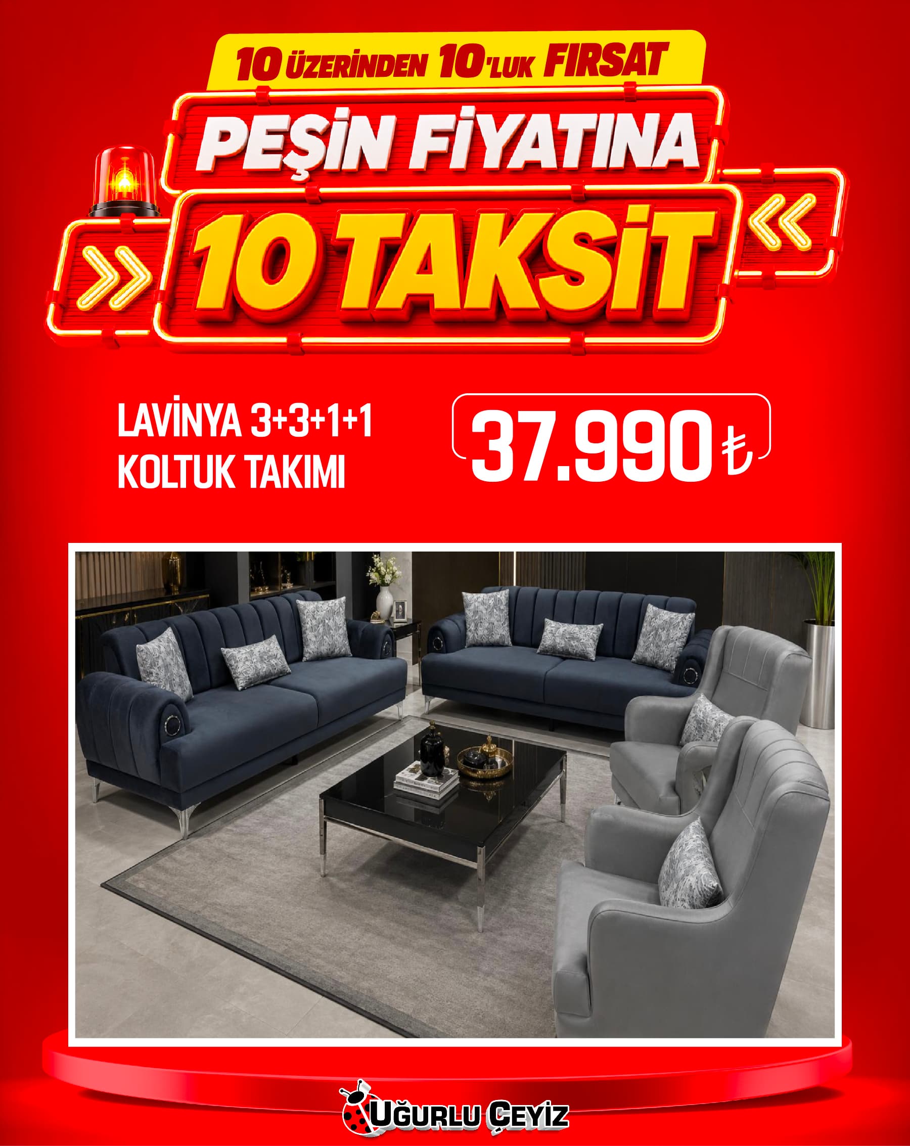 Lavilux Koltuk Takımı Lavinya