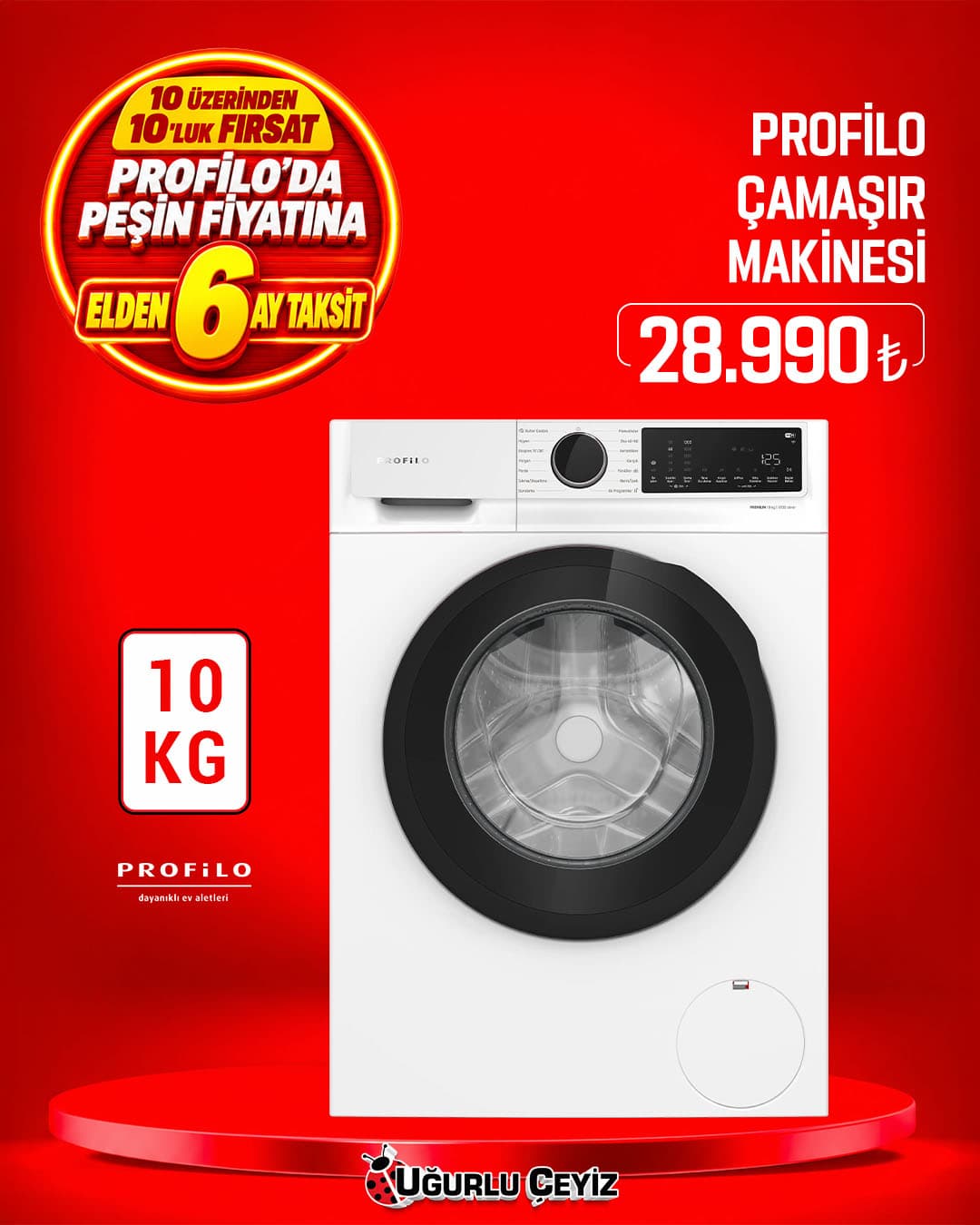 Profilo Çamaşır Makinesi Cgk 252 Z0