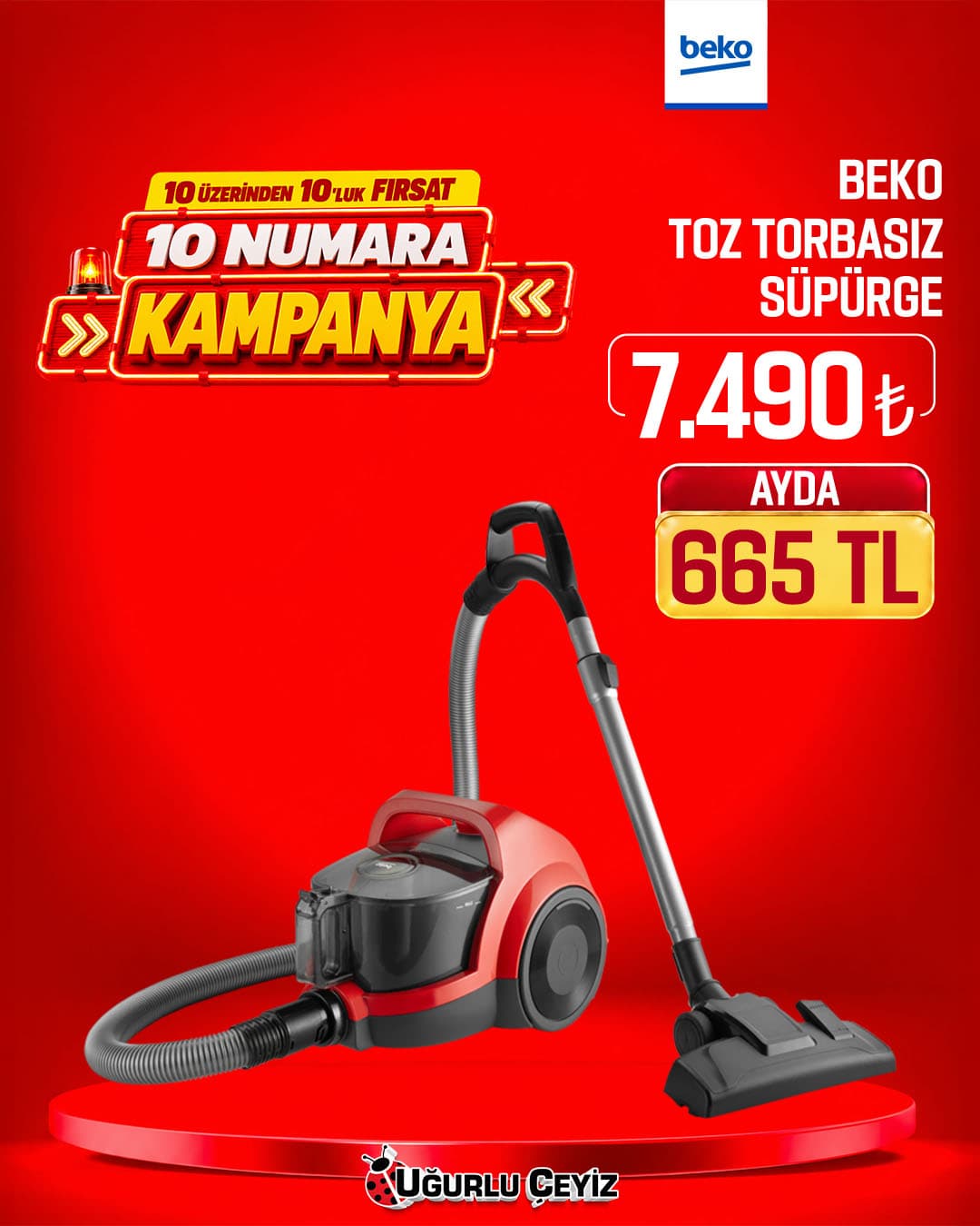 Beko Süpürge Torbasiz Bks 5564