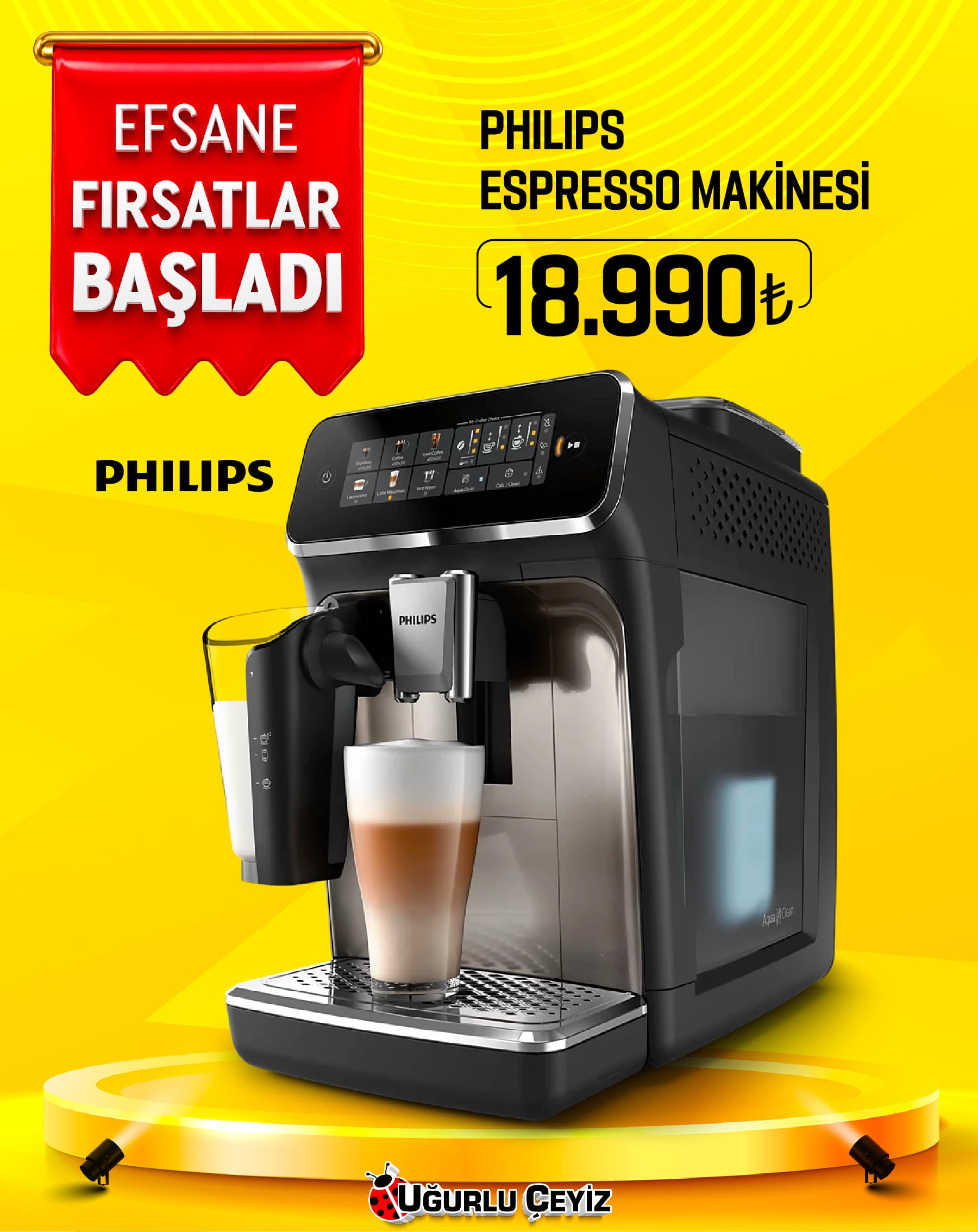Philips Espresso Makinesi Ep 3347 90