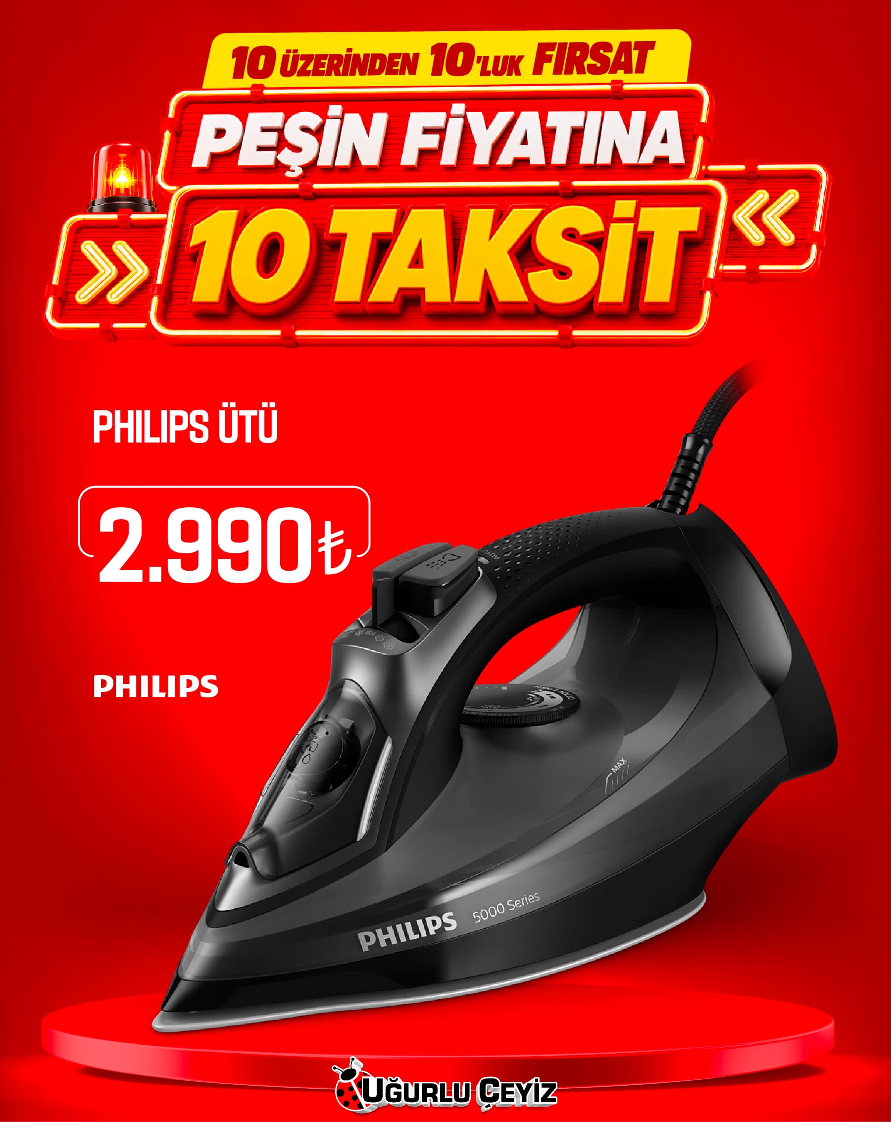 Philips Ütü Buharlı Dst 5040/80