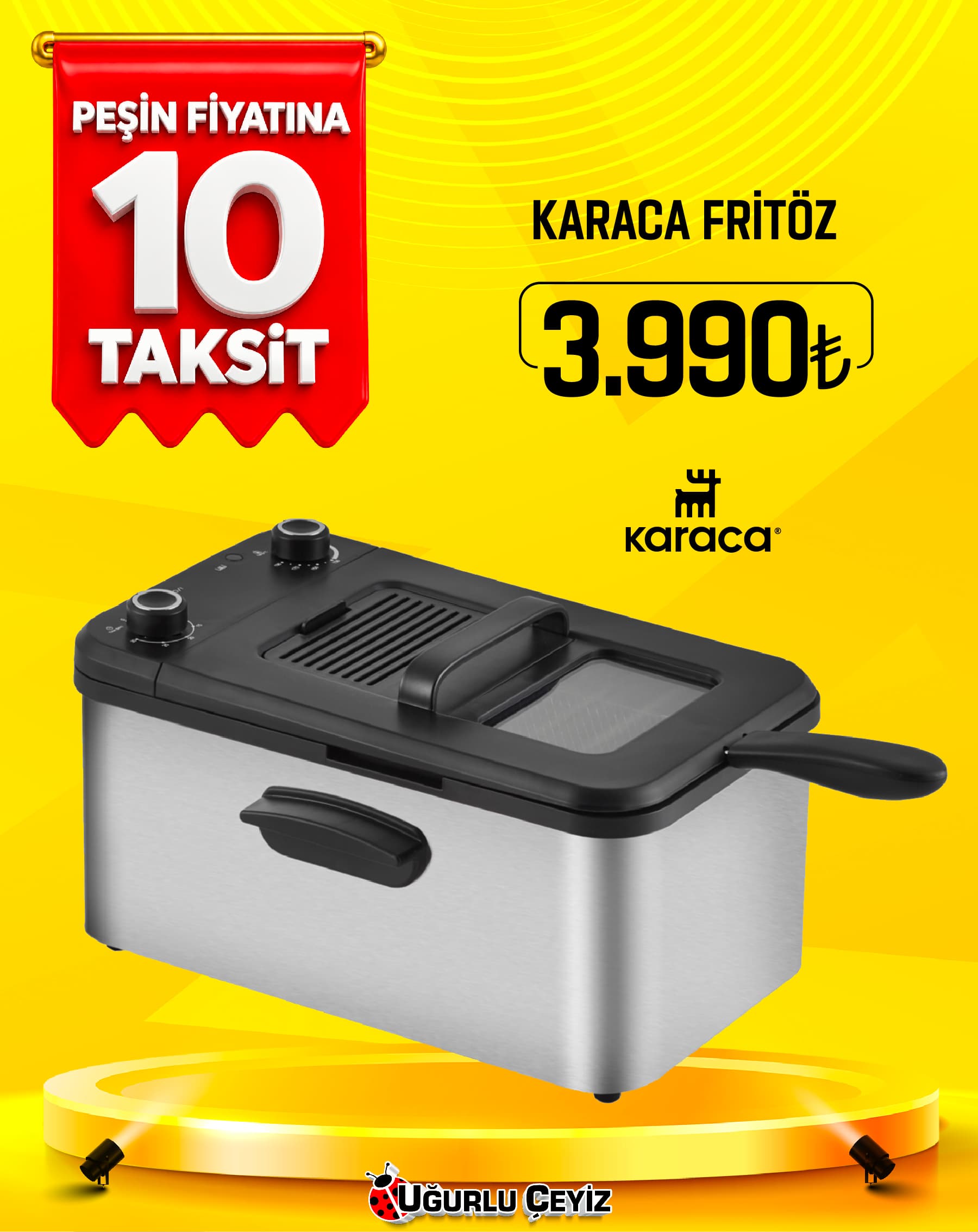Karaca Fritoz INOX XL