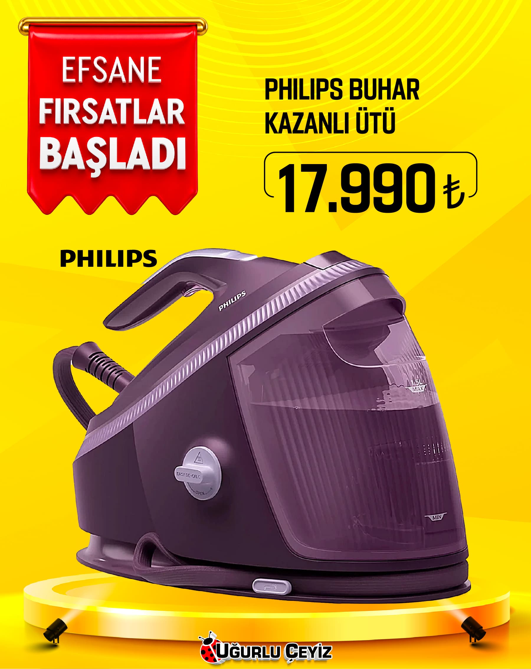 Philips Ütü Buharlı Sistem Psg 7200 30