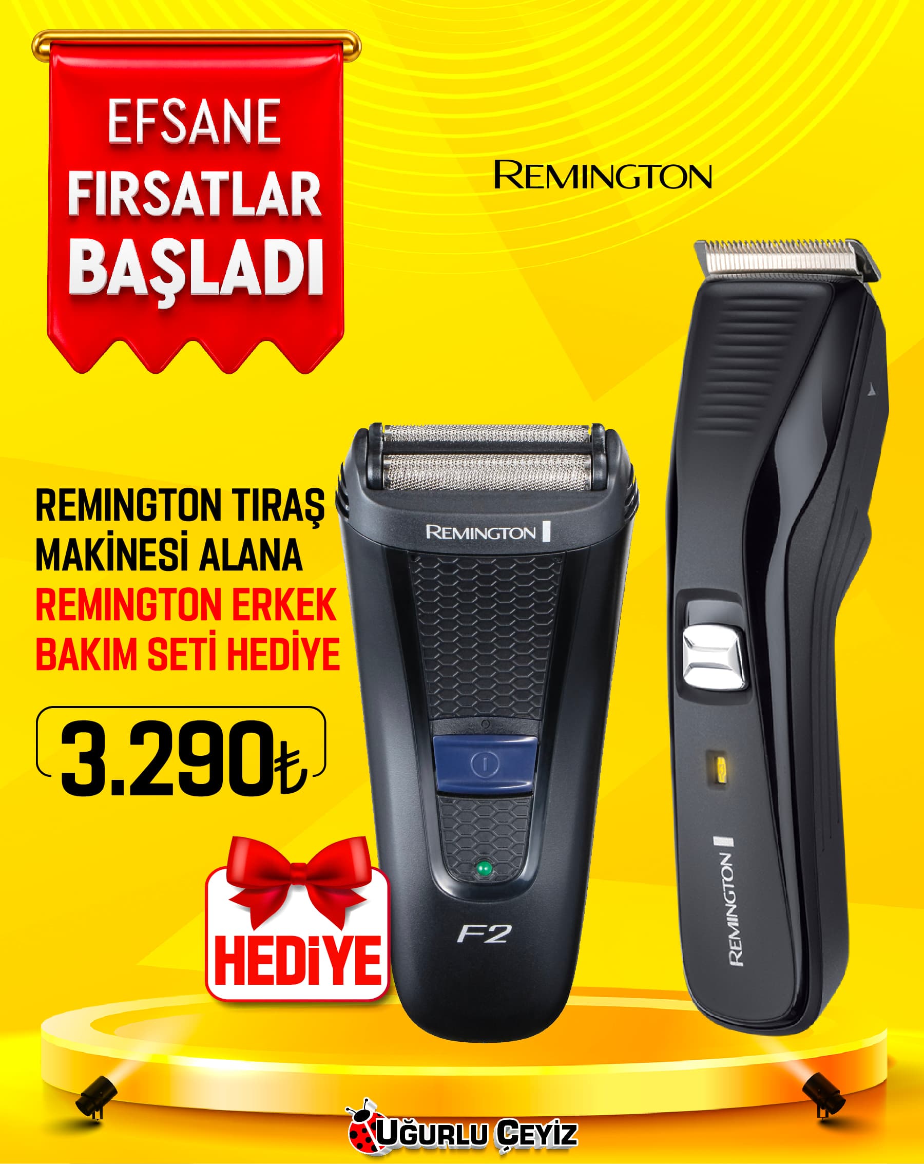 Remington Tiras Makinesi F2002 E51 Style Series Foil Shaver F2