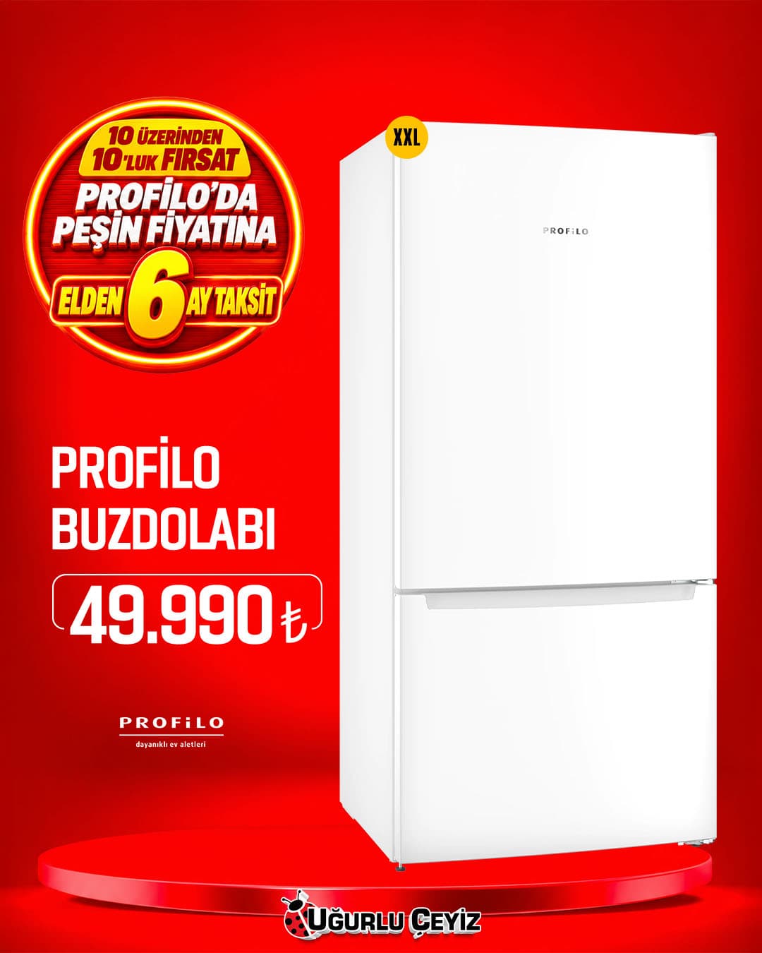 Profilo Buzdolabı Bd 3086 We Vn