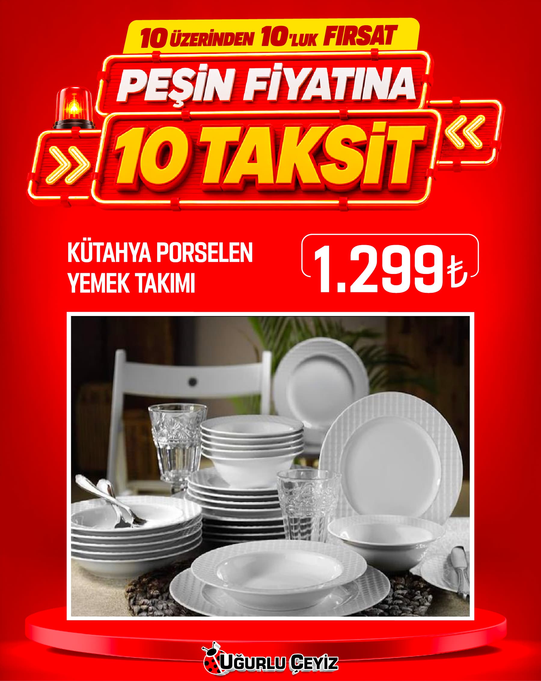 Kütahya Yemek Takımı 24 Parça Dekorsuz Kp 17369 In 24Y 200