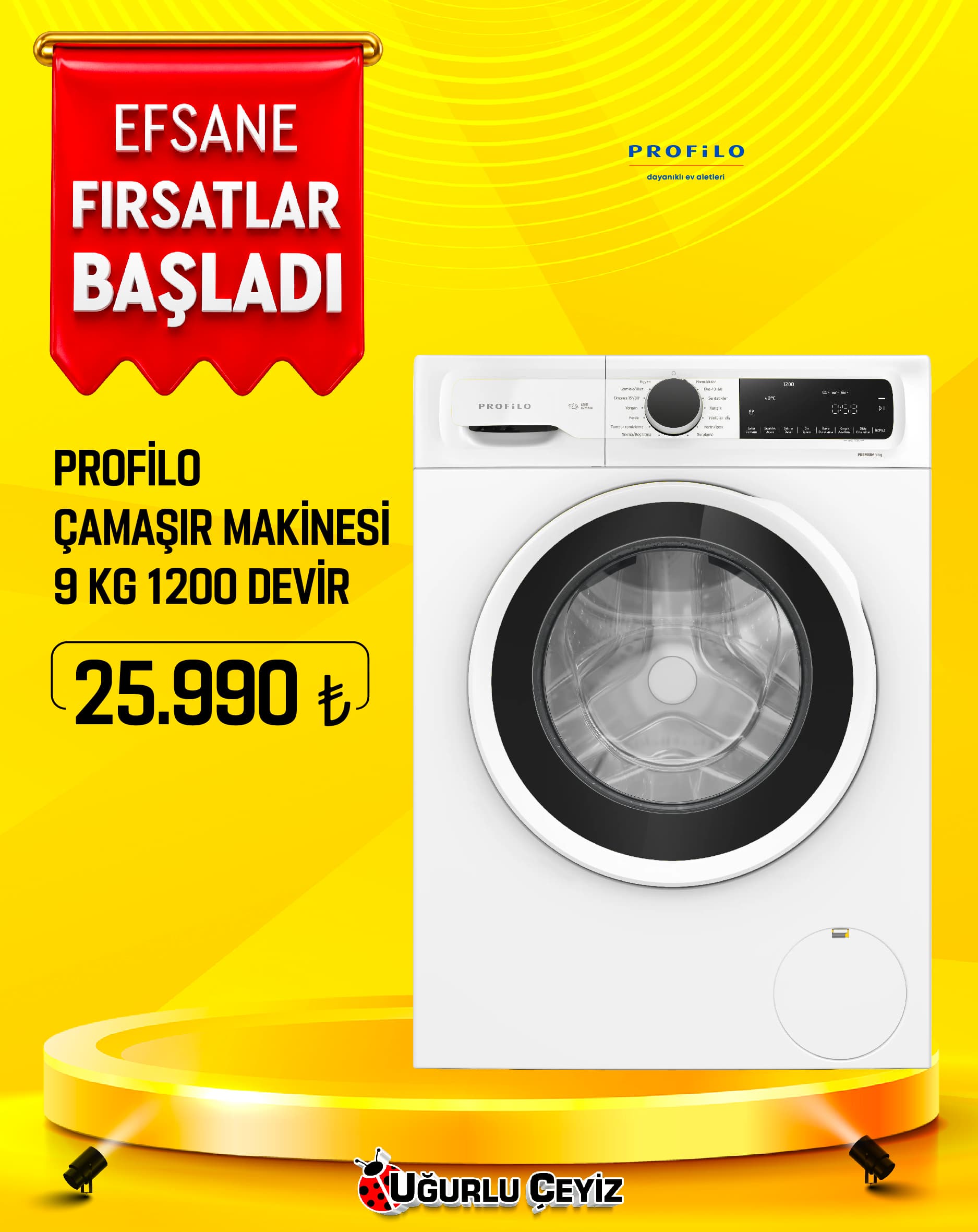 Profilo Çamaşır Makinesi Cga 242 X 3TR