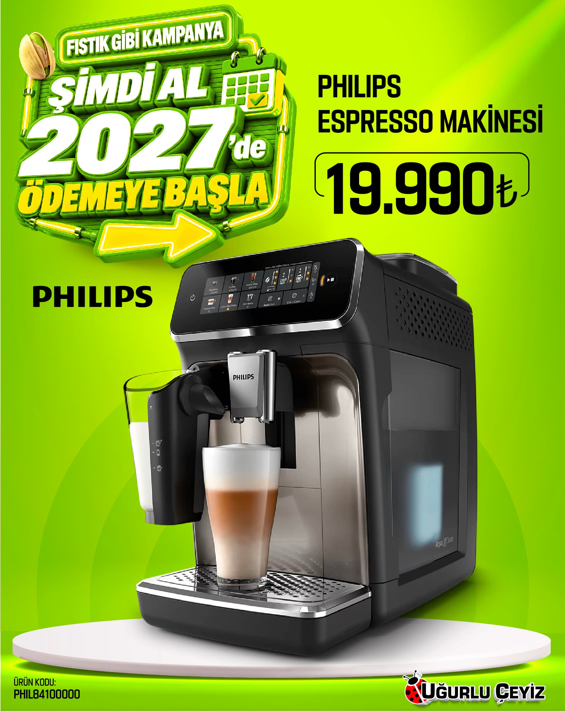 Philips LatteGo Tam Otomatik Espresso Makinesi EP3347/90