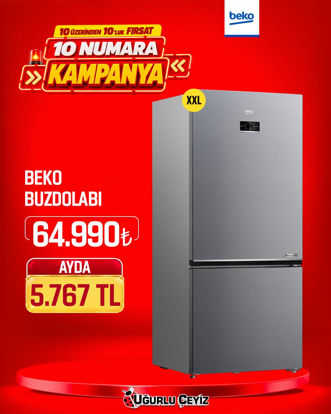 Beko Buzdolabı 683613 EI 7296520262