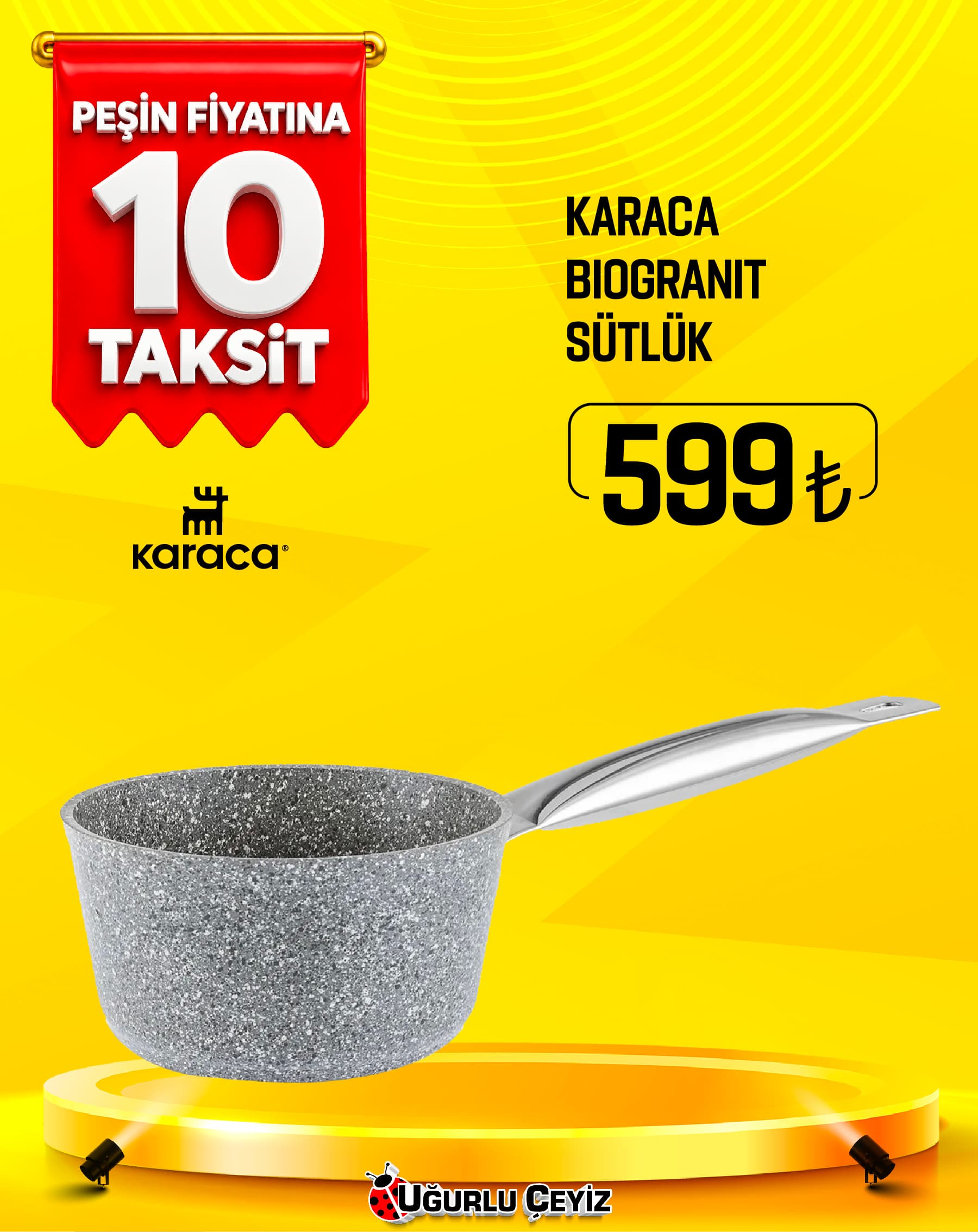 Karaca 18 Cm Sütlük Biogranit Shen