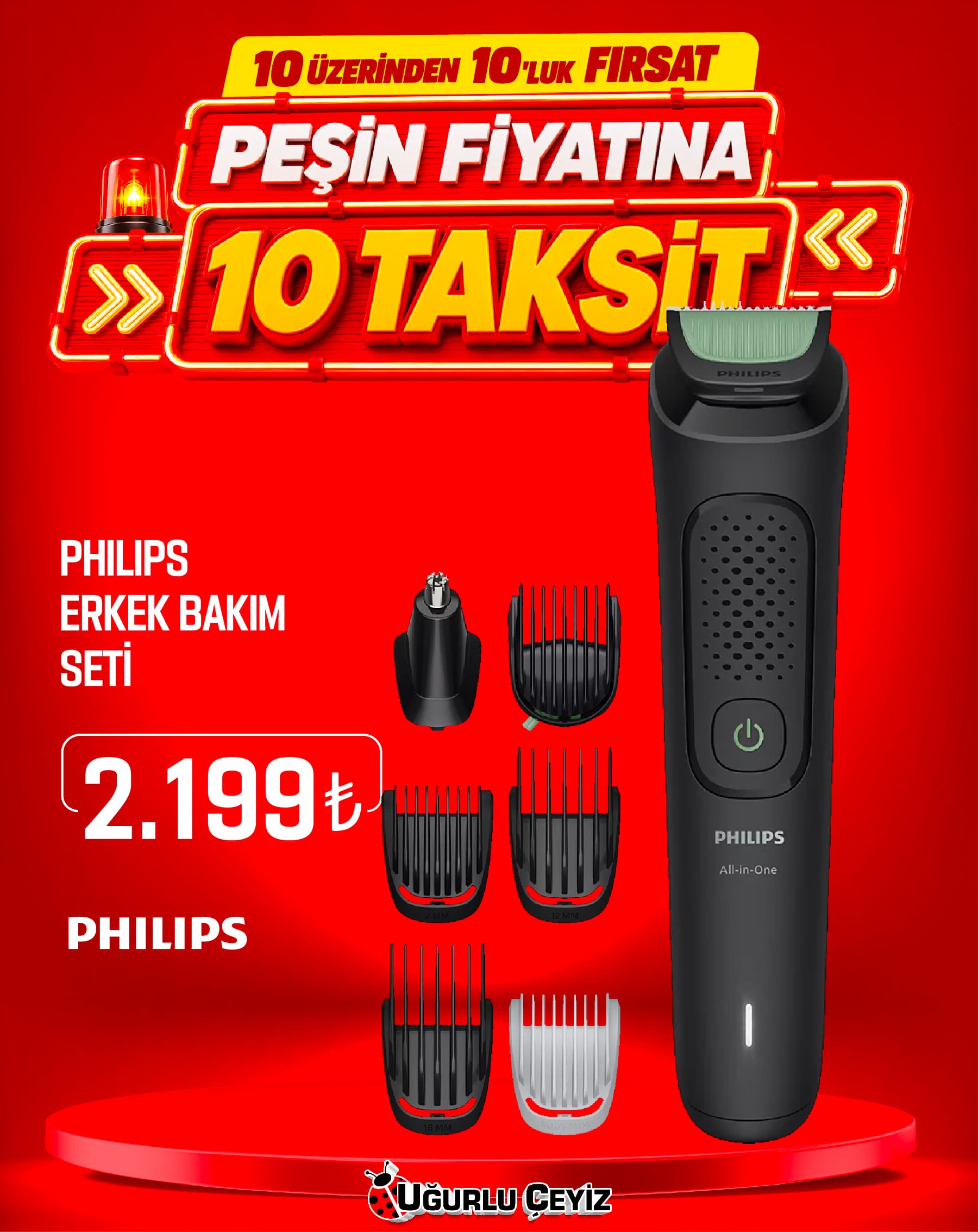 Philips Erkek Bakim Kiti Mg 3940 15