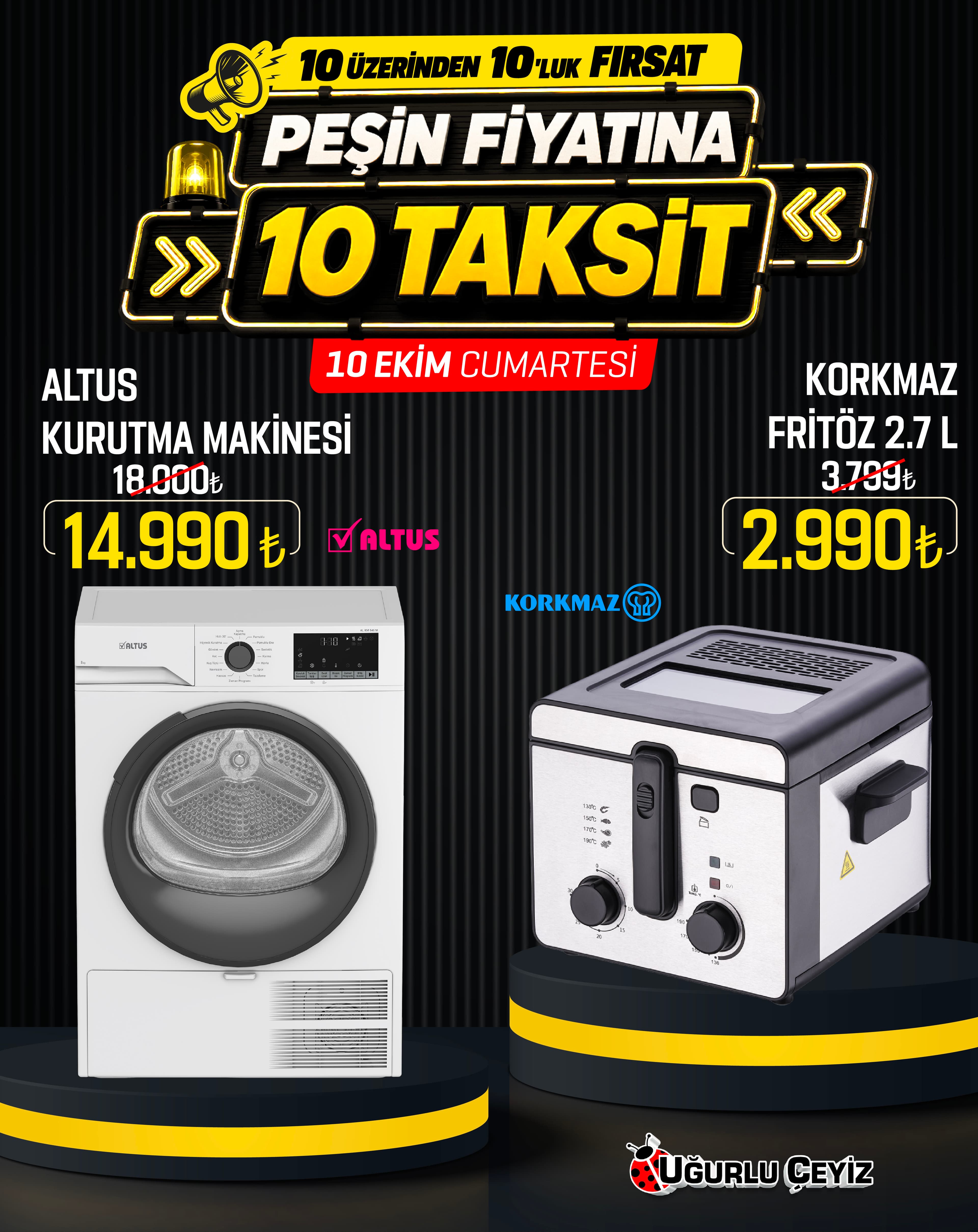 Altus Kurutma Makinesi 8 Kg Al Km 846 M
