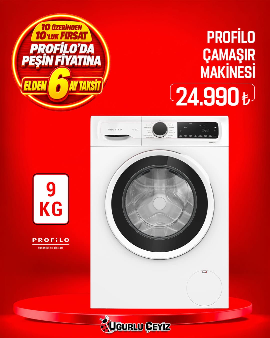 Profilo Çamaşır Makinesi Cga 242 X 3TR