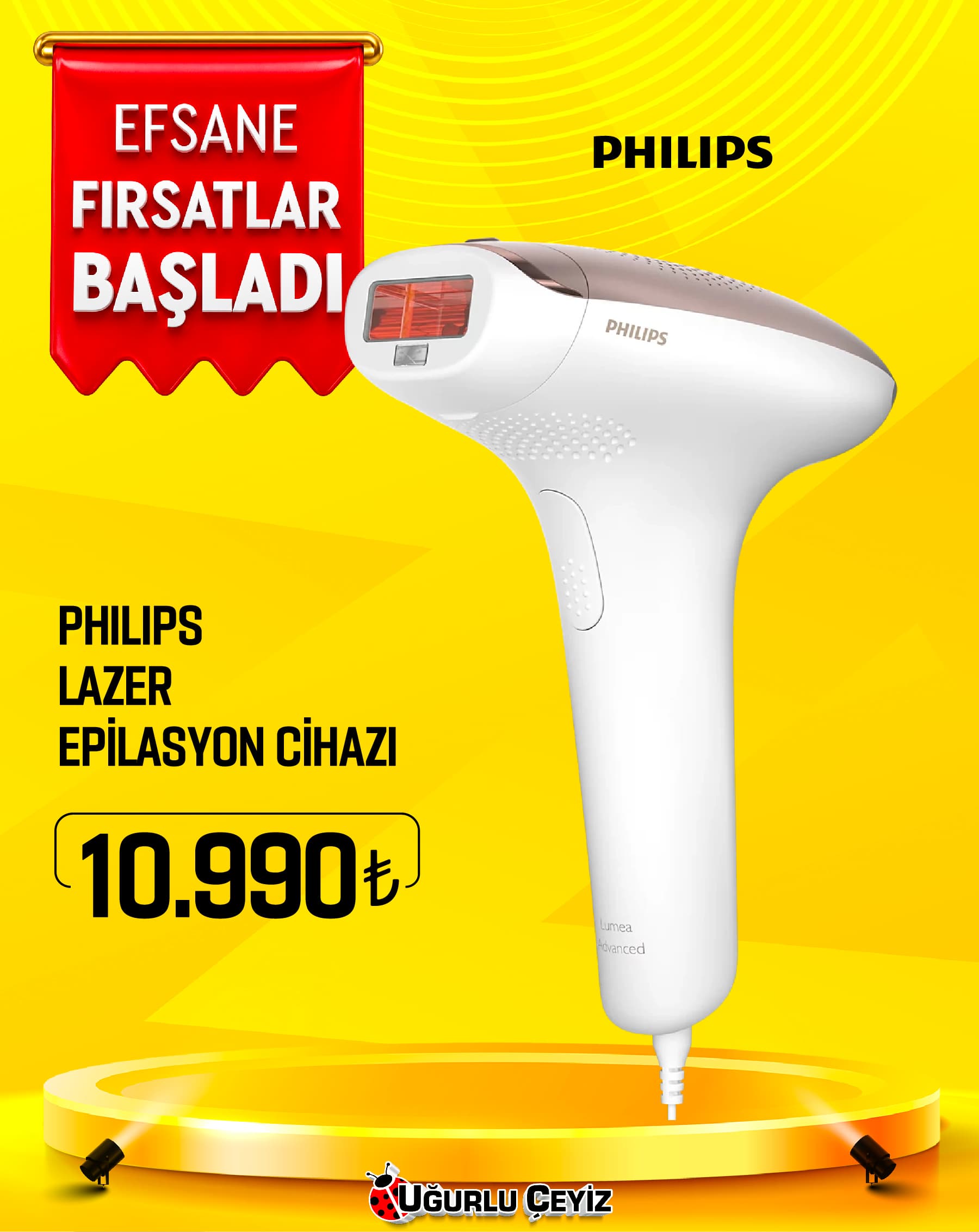 Philips Lazer Epilator Bri 924