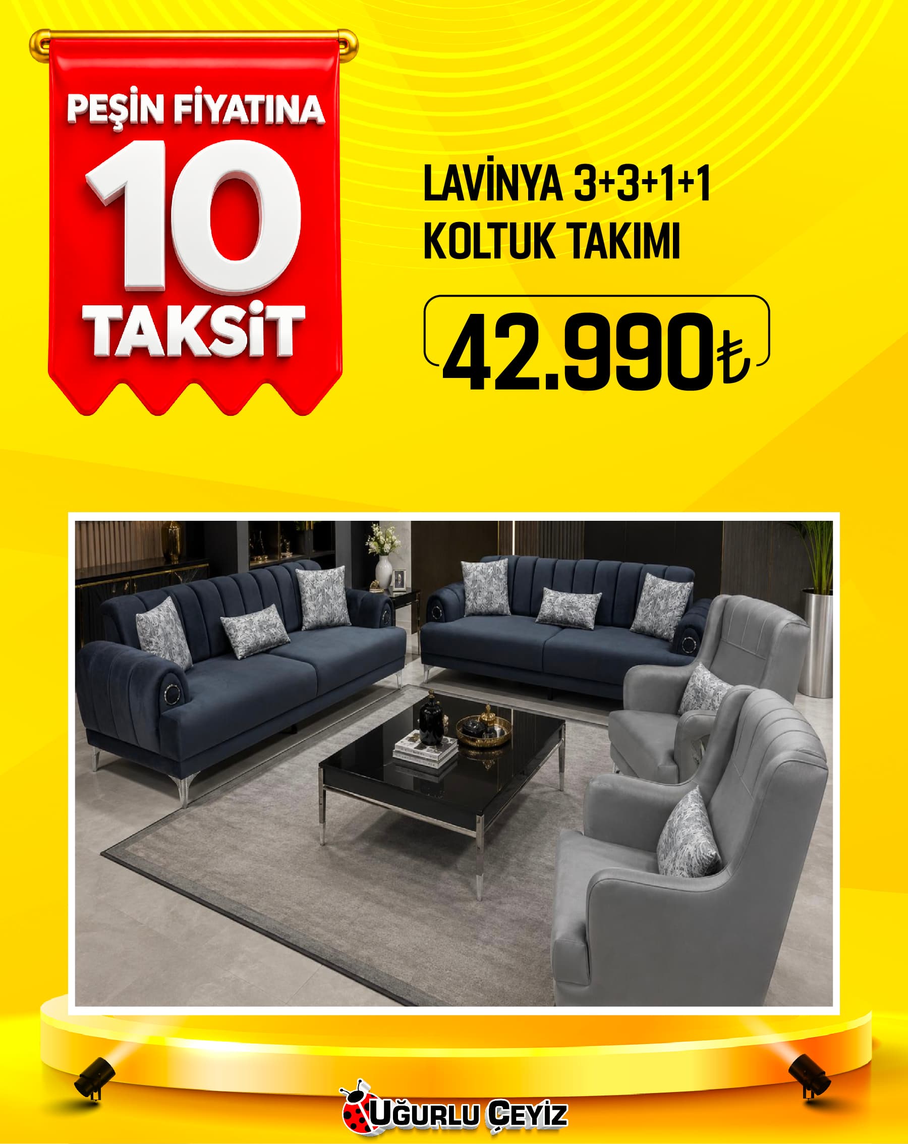 Lavilux Koltuk Takımı Lavinya