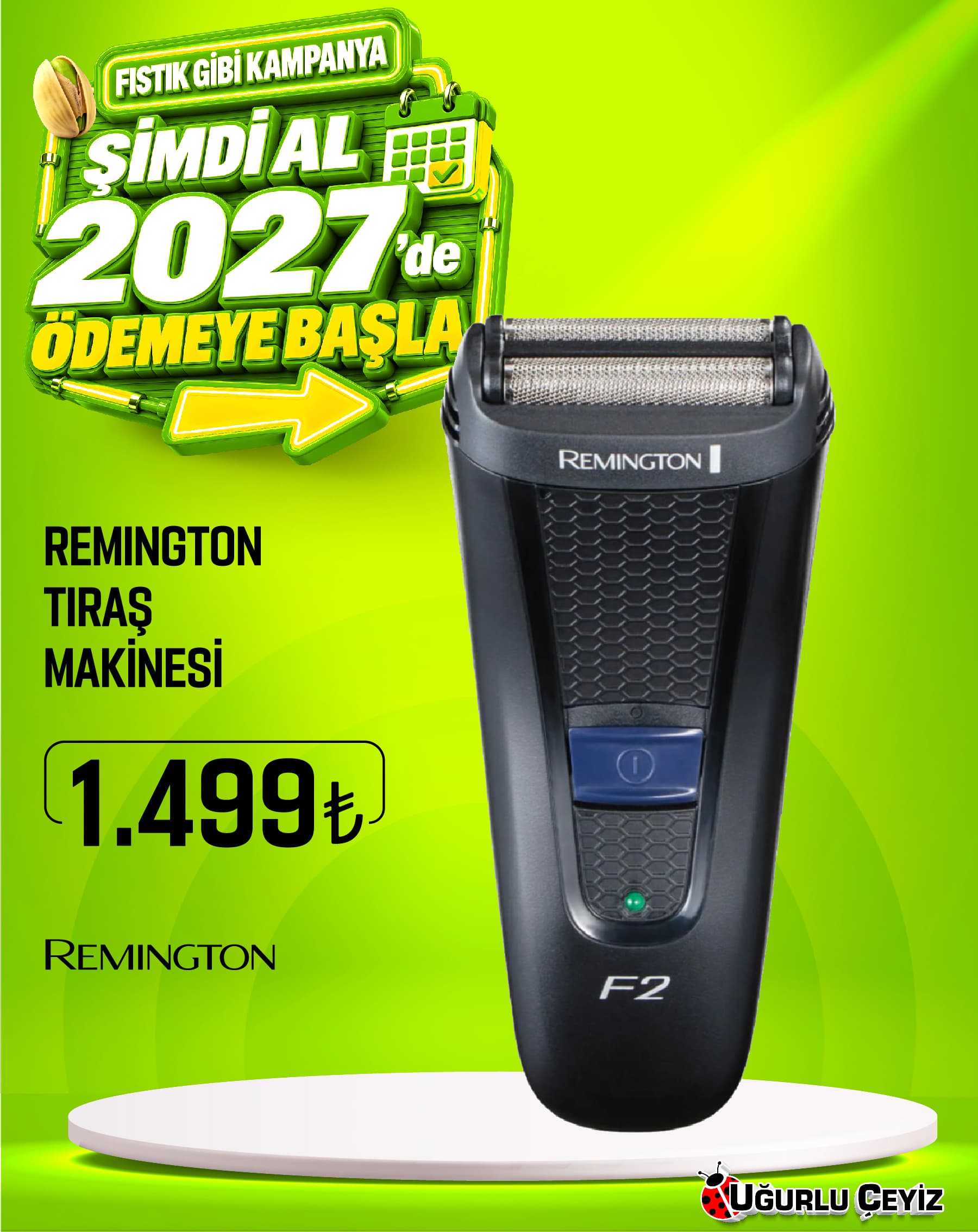 Remington Style Series F2 Folyo Tıraş Makinesi F2002