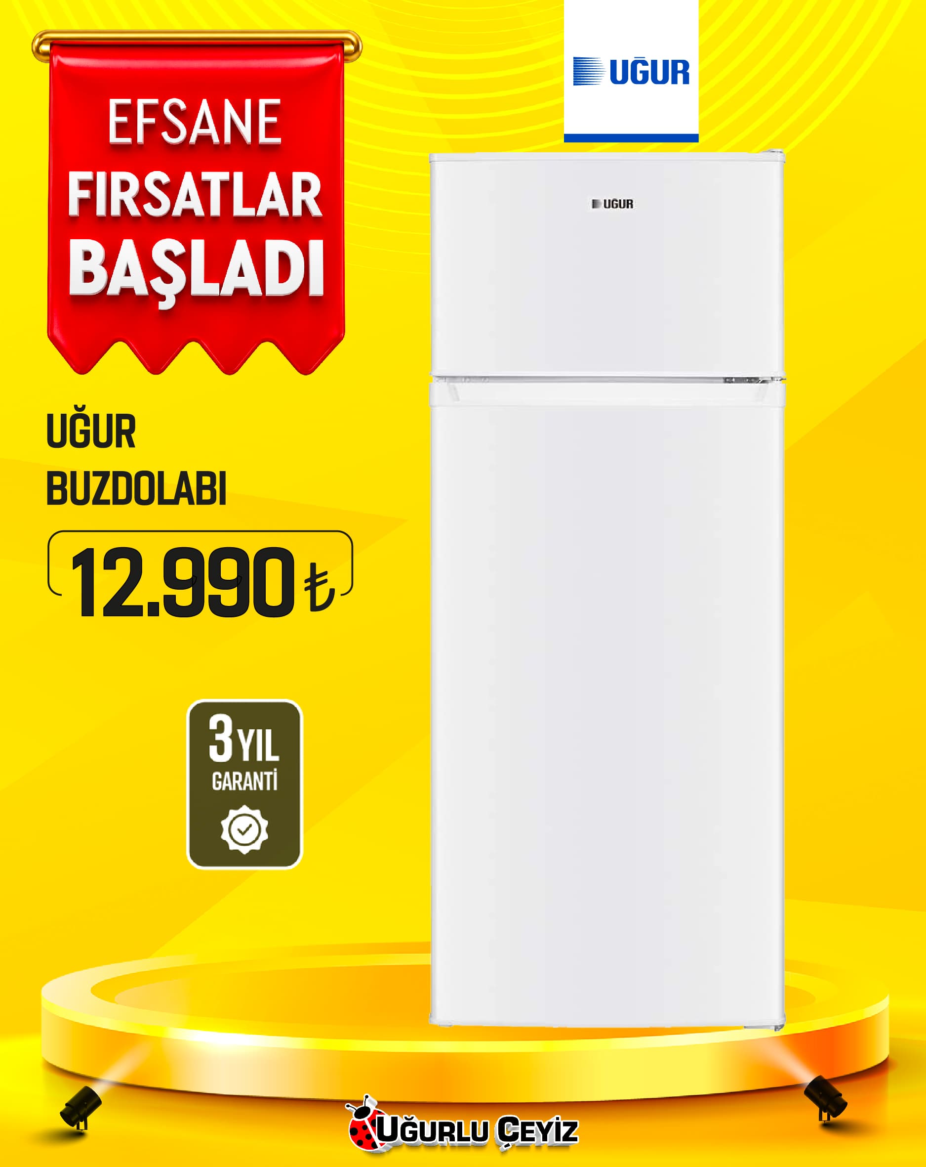 Ugur Buzdolabı UES 206 D2K R65 800000000187
