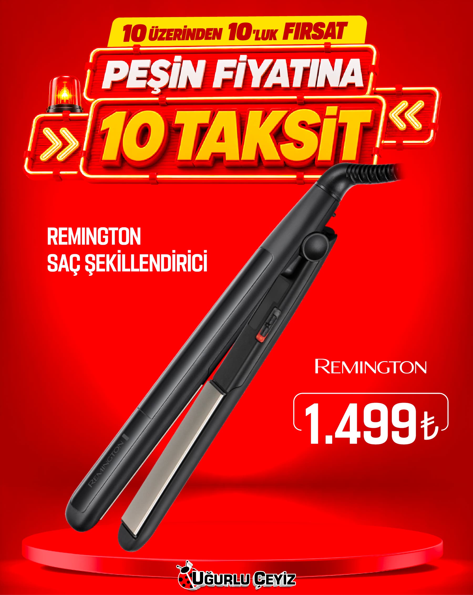 Remington Saç Düzleştirici S 1370 E51 Ceramic Straight 215