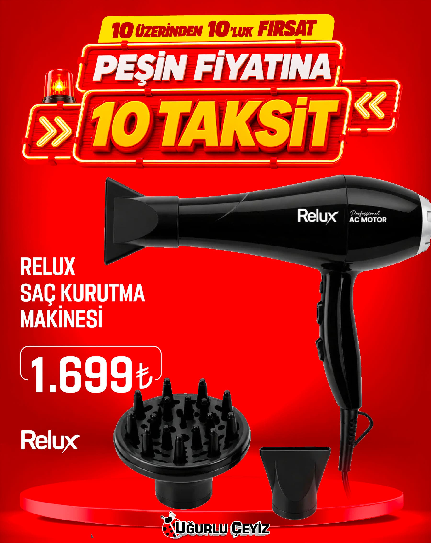 Relux Saç Kurutma Makinesi Procare Comfort Rhd 2200