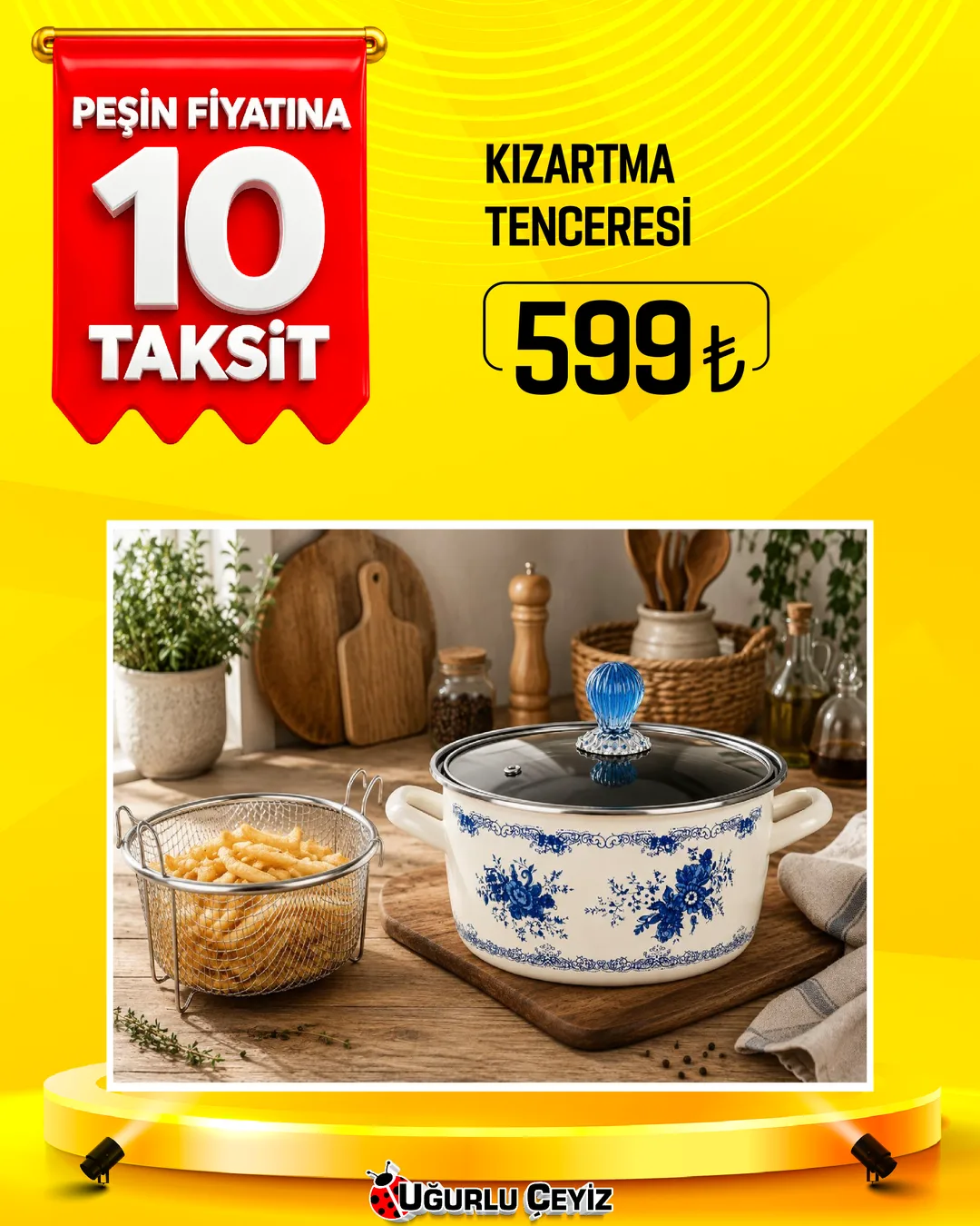 Dubai 22 CM Kızartma Tenceresı Cılek TR 8298