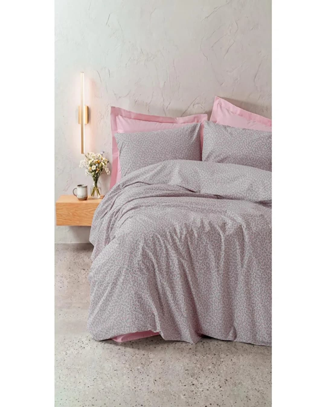 Cotton Box BOX Nevresim Takımı Tek Kişilik Petıte RNF Otıs Pembe - 1. görsel