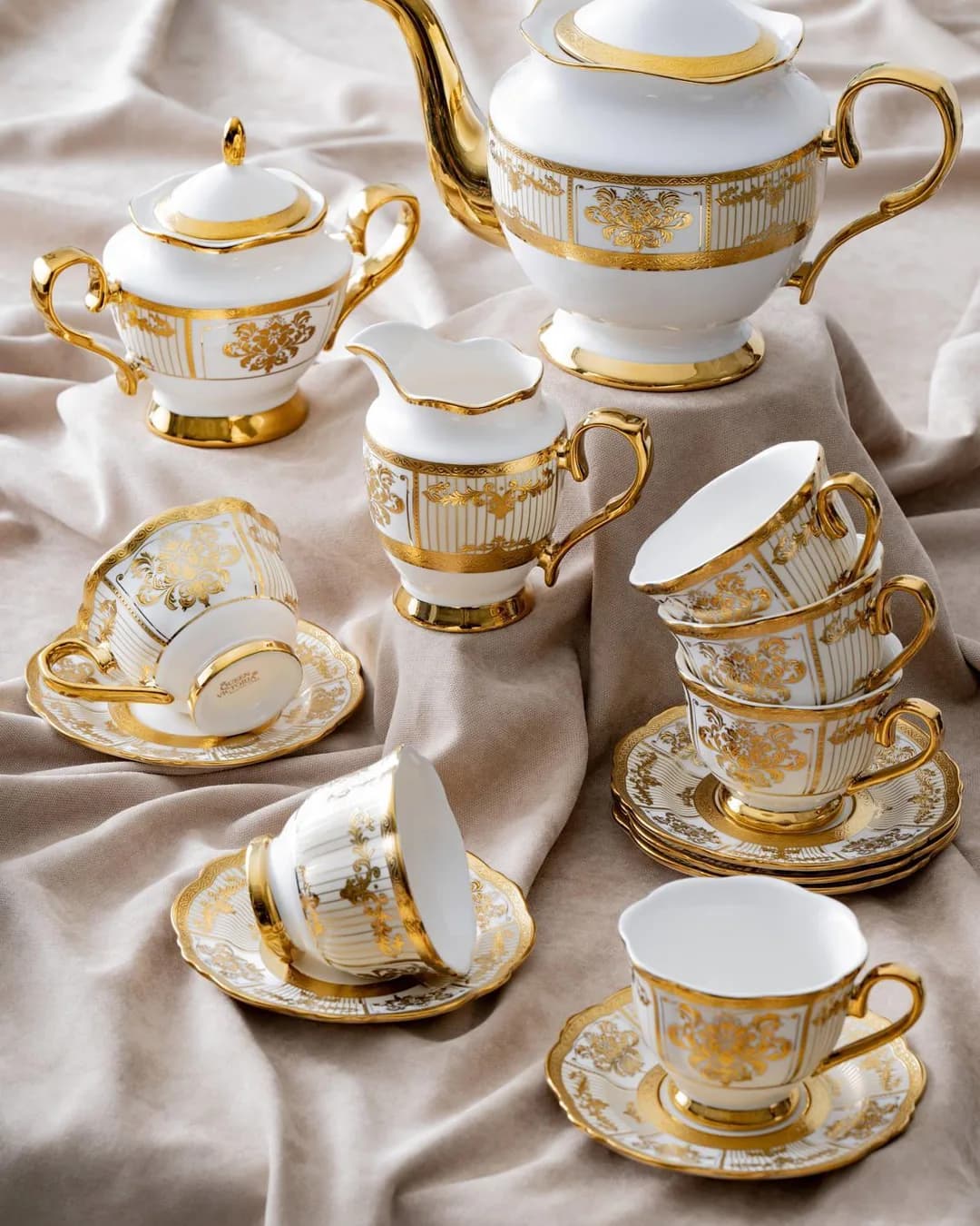 Acr Çay Seti 17 Parça Belladonna Vic 6934