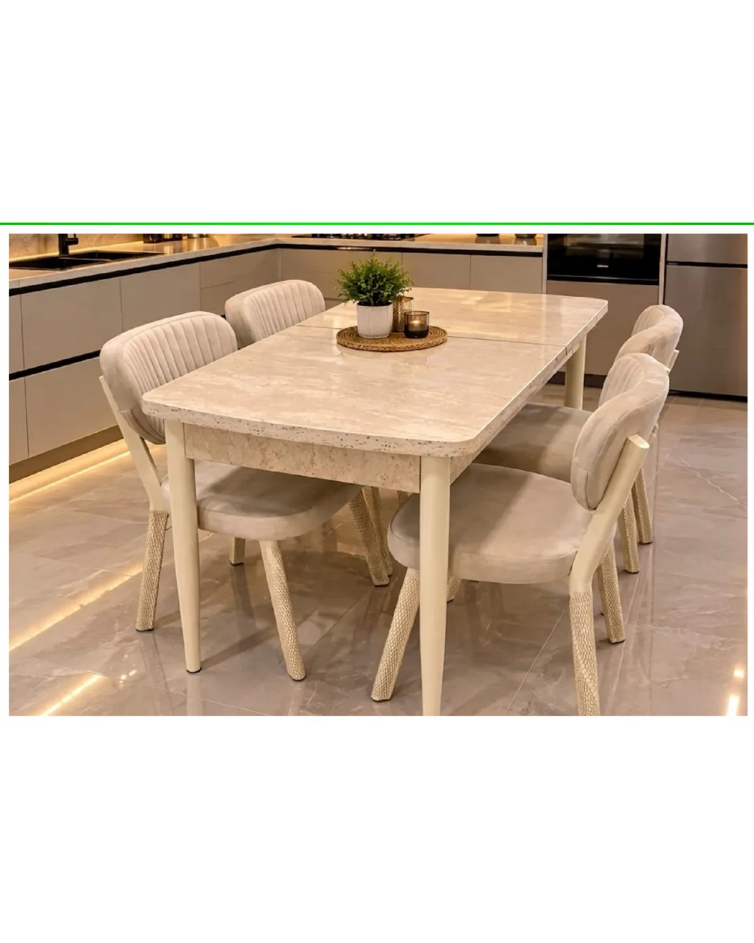Güneş Masa Sandalye Set Damla