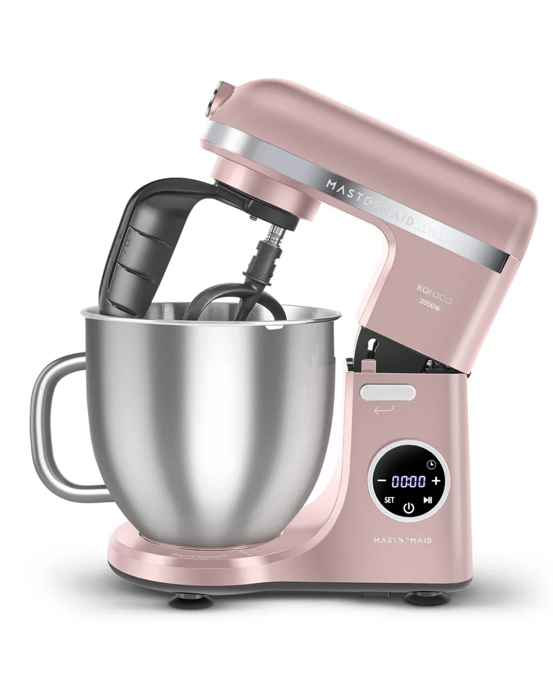 Karaca Hamur Yogurma Makinesi Mastermaid Chef Ultra Rose Gold - 1. görsel