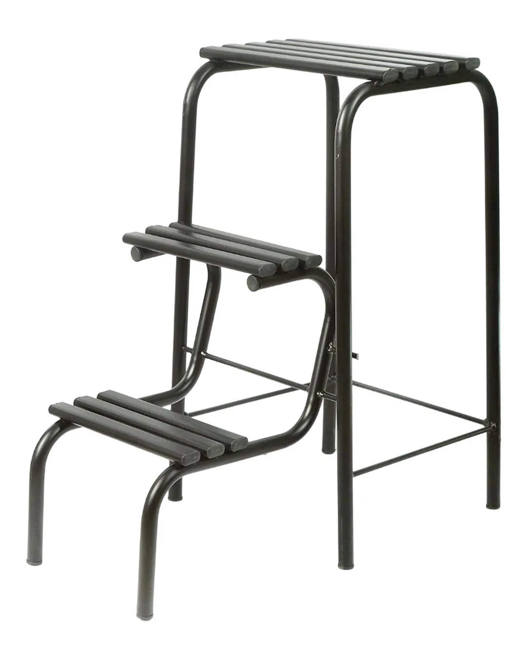 Yld Tabureli Merdiven Metal 1008 Siyah - 1. görsel