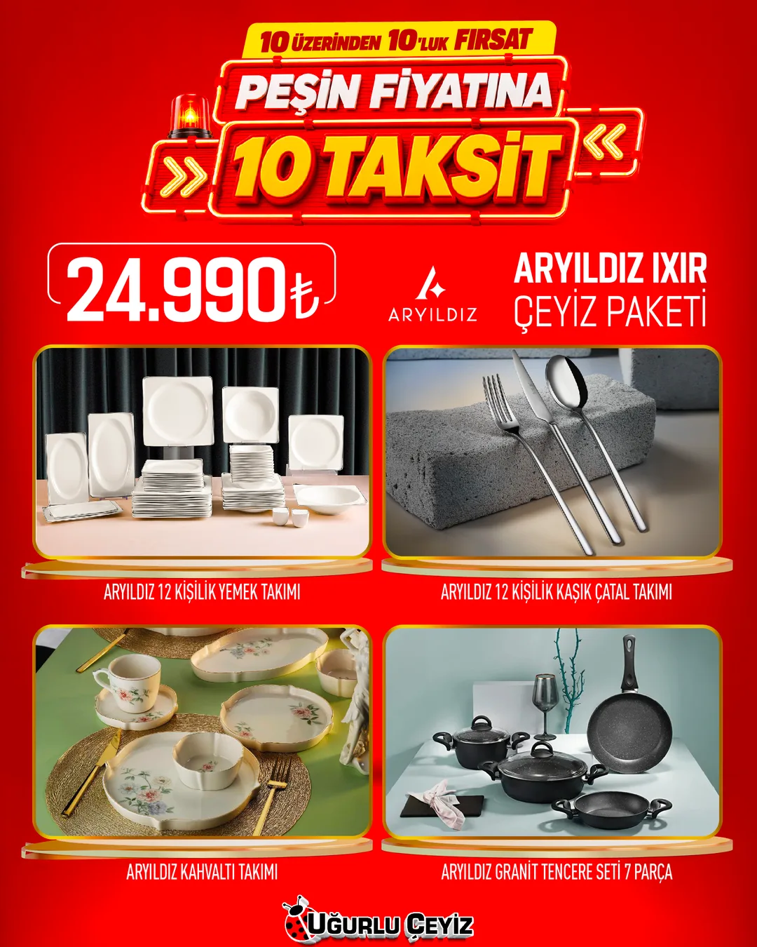 ARYILDIZ İXİR ÇEYİZ PAKETİ - 1. görsel