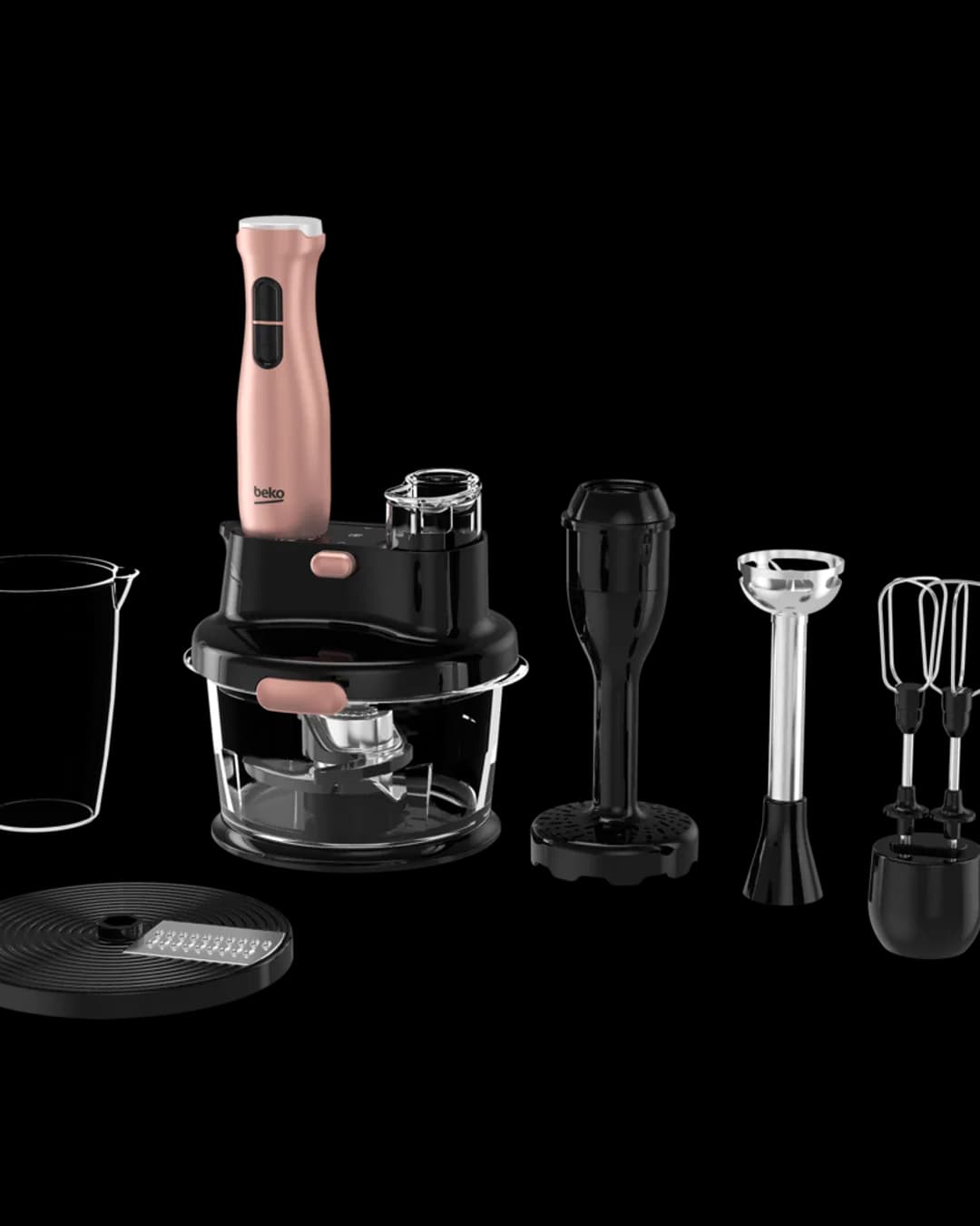 Beko Blender Set RHB 8410 8918601200 - 1. görsel
