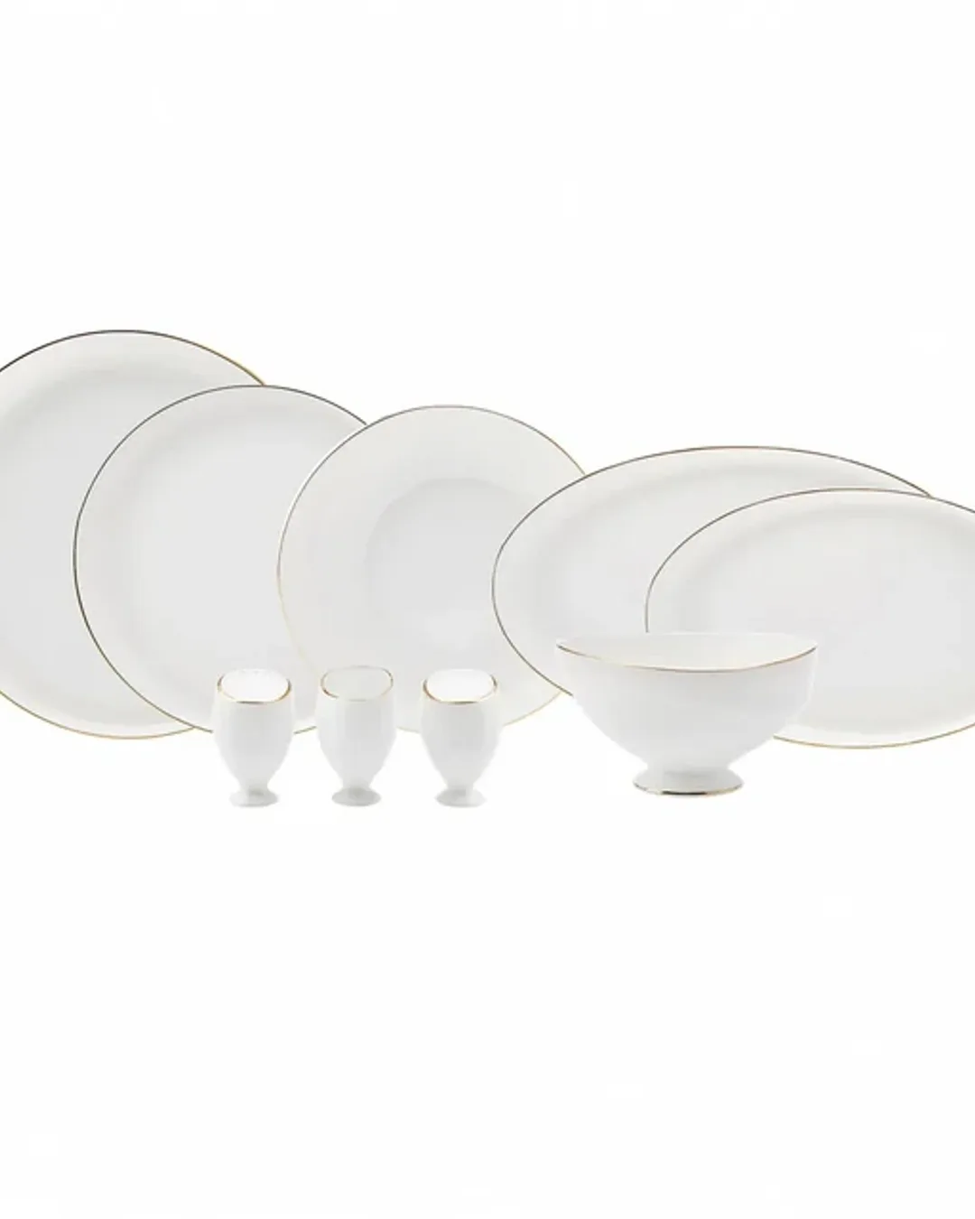 Karaca Yemek Takımı 62 Parça Pearl Extra Wilderness Gold - 1. görsel
