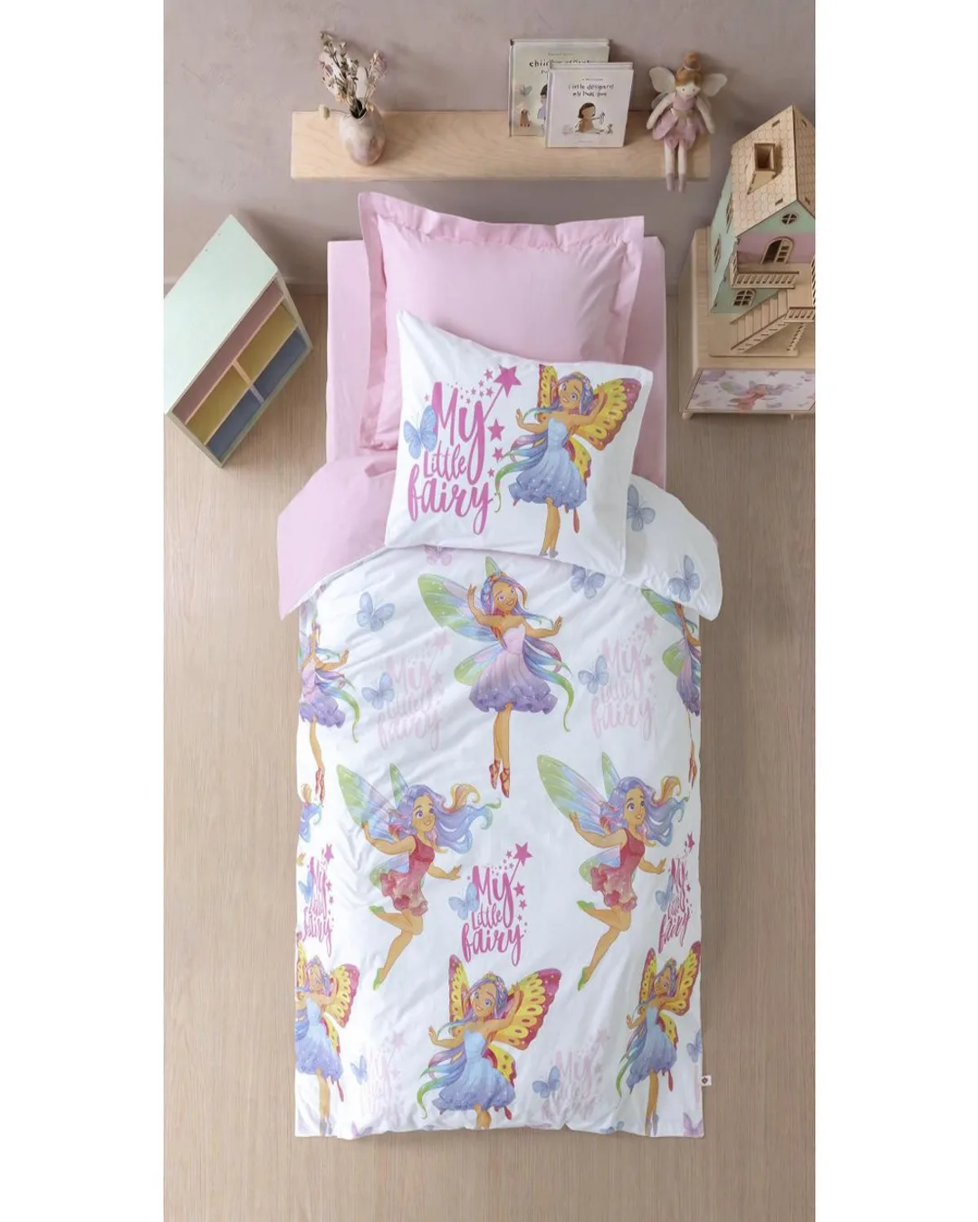 Cotton Box Uyku Seti Tek Kisilik Junior Rnf Twila Pembe - 1. görsel