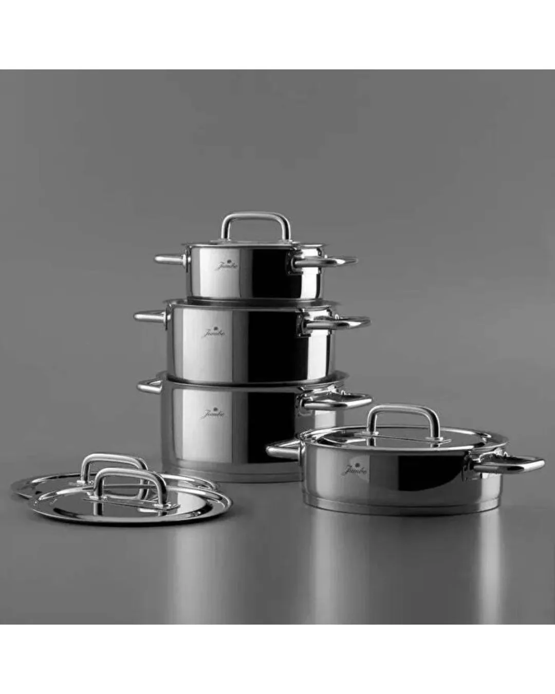 Jumbo Ceyiz Set 14 Prc Metalix Celik 8682972150949 - 1. görsel