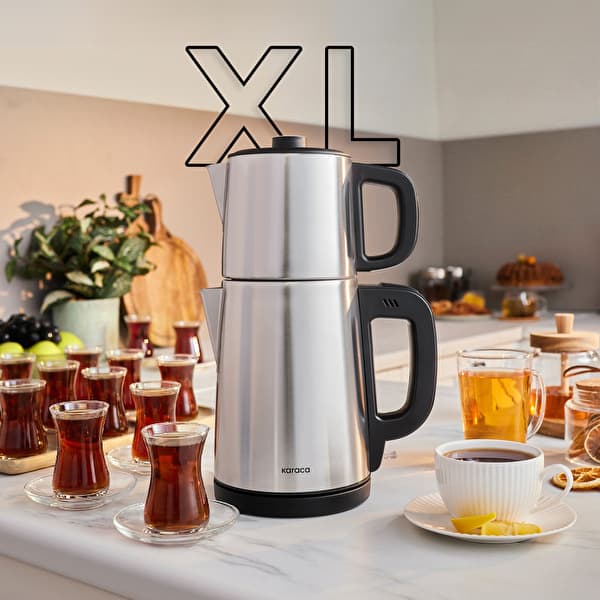 Karaca 2'si 1 Arada İnox Çay Makinesi TeaBig - 1. görsel