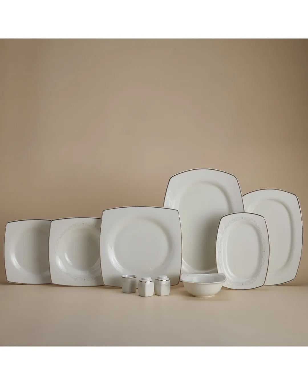 Korkmaz Yemek Takımı 60 Parça Zena Coll A 8082 - 1. görsel