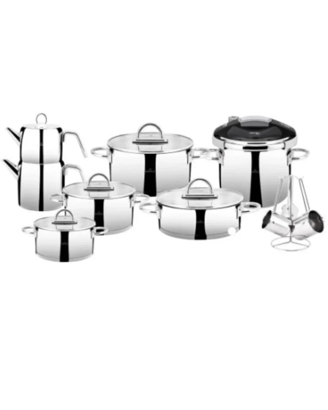 Karaca Çeyiz Set 17 Parça Platinium - 1. görsel