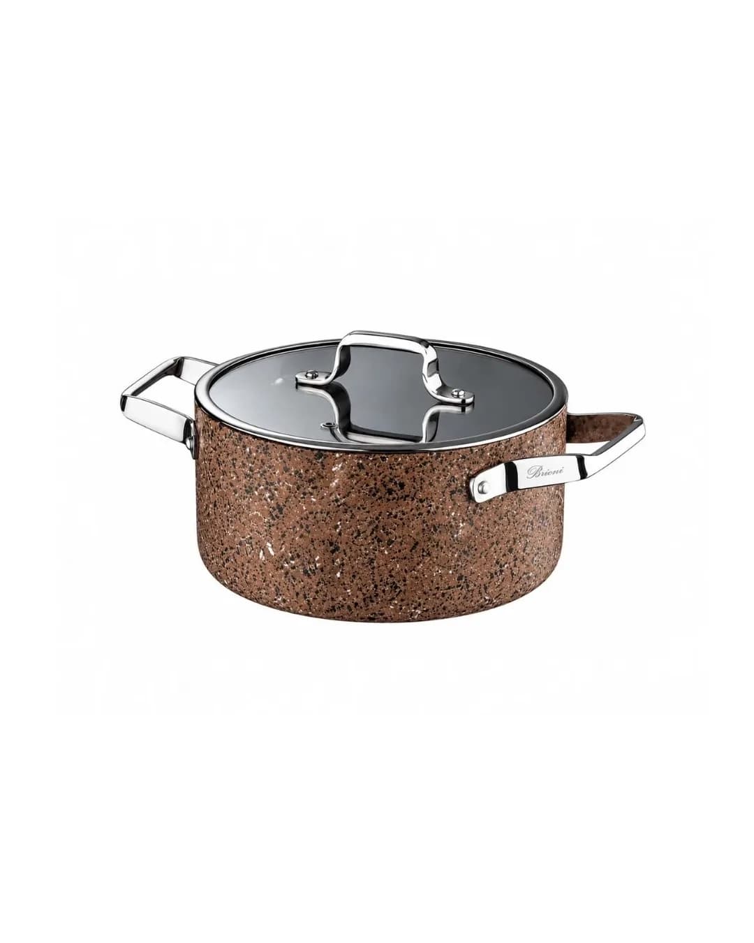 Brioni Tencere 24 CM Derın Stone AGE Terra SHT 132 - 1. görsel