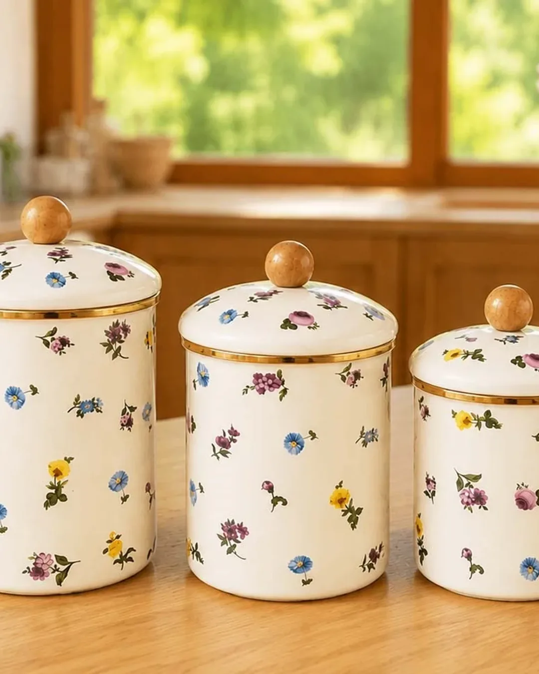 Acr Kavanoz 3’lü Petit Fleur Collection Xap 10432 - 1. görsel