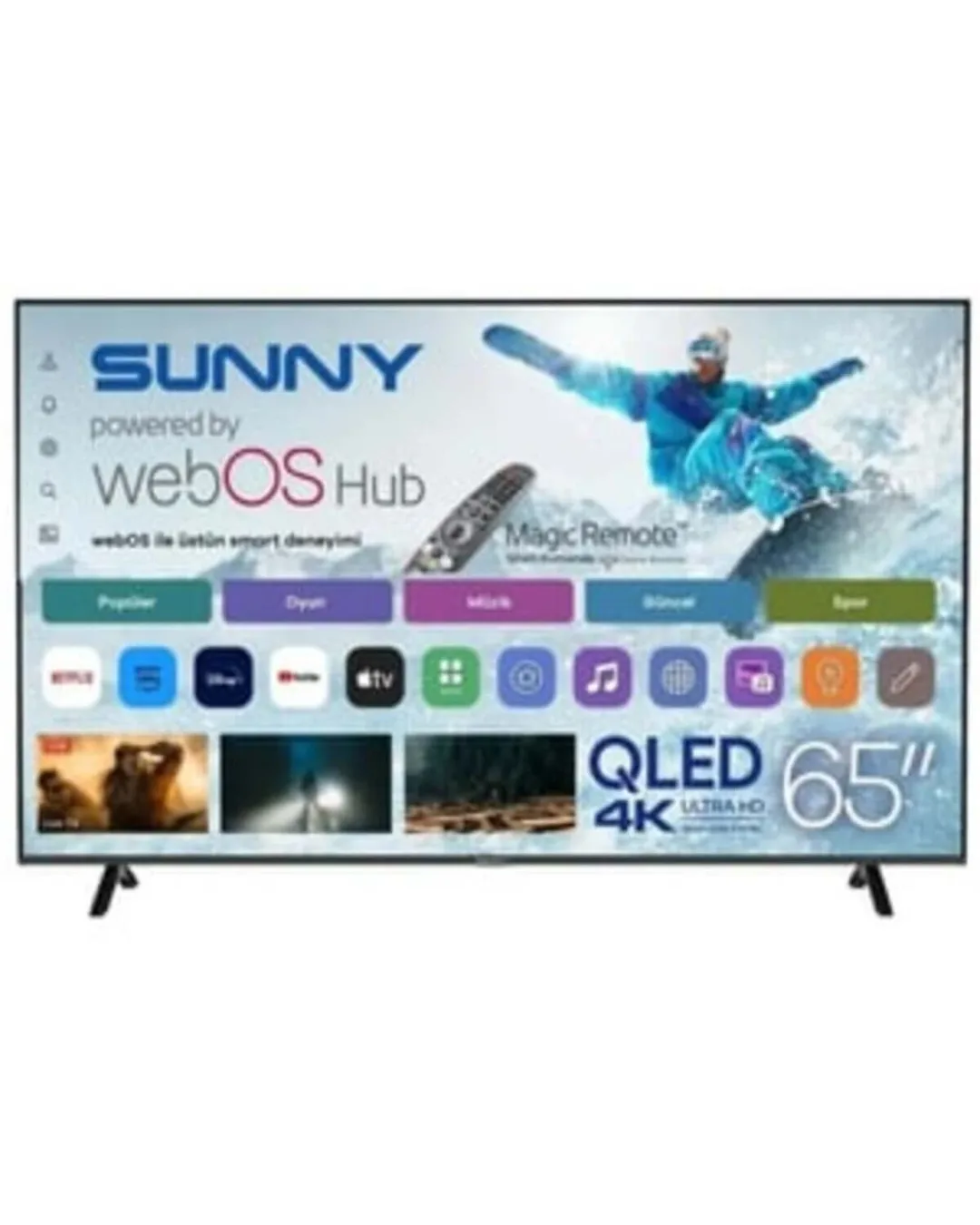 Sunny LED TV 65 Qmn 252-0276 Sn65qumln-w02m