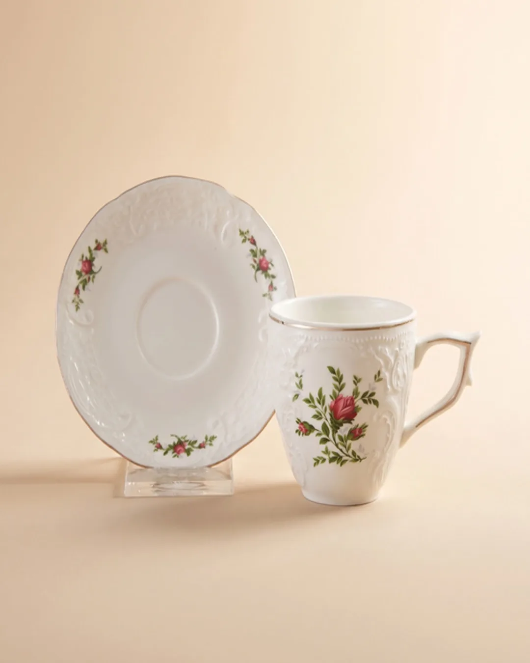 Karaca Kahve Fincan Vintage Rose - 1. görsel
