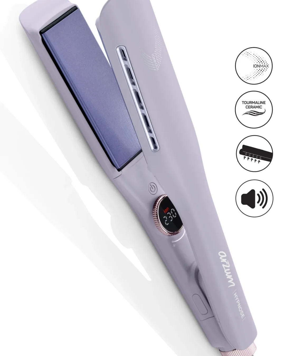 Arzum Saç Düzleştirici Ionmax Genis Hypnose Lila Ar 5111 30 - 1. görsel