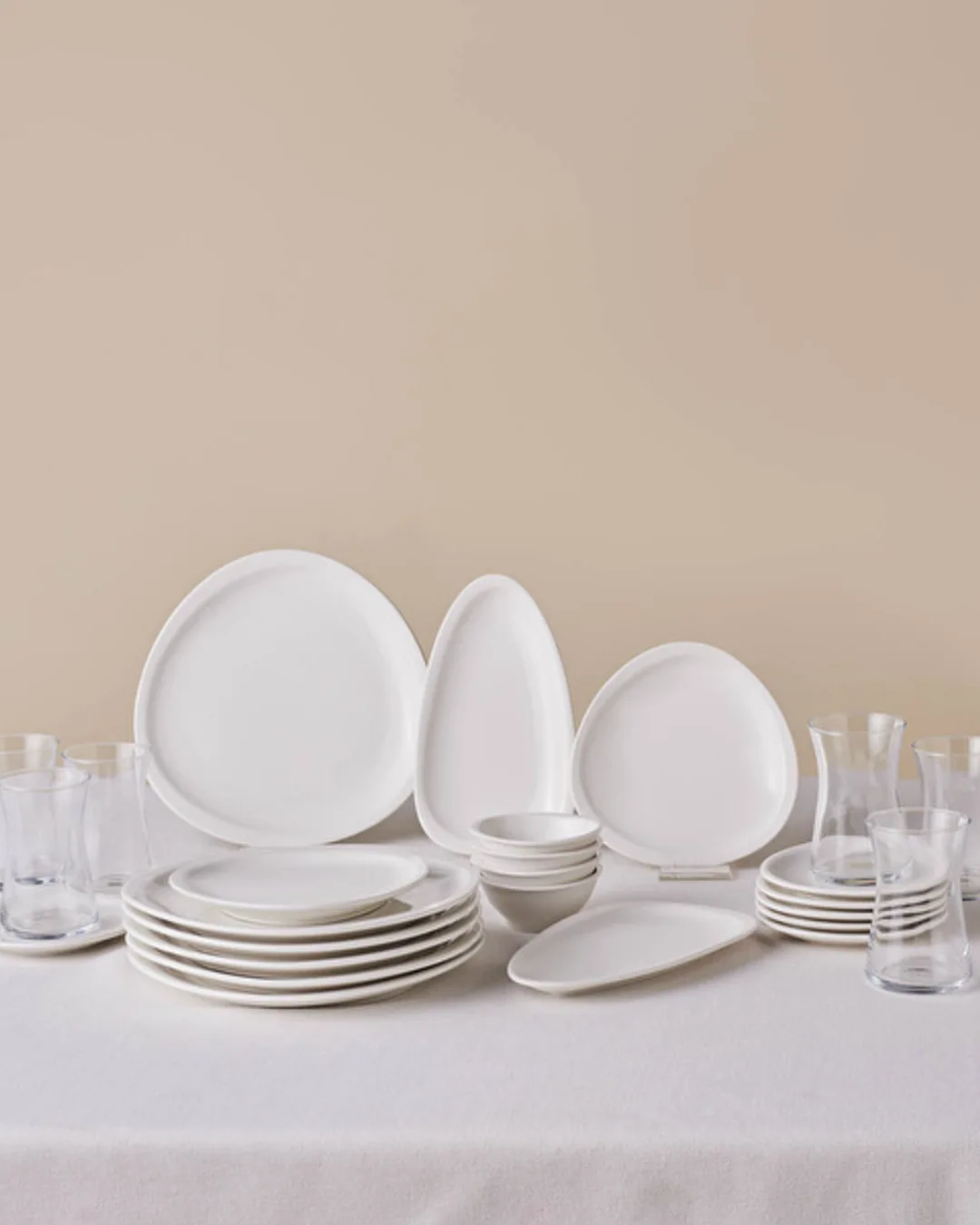 Karaca Kahvaltı Set 26 Parça Rnd Cosima Beyaz - 1. görsel