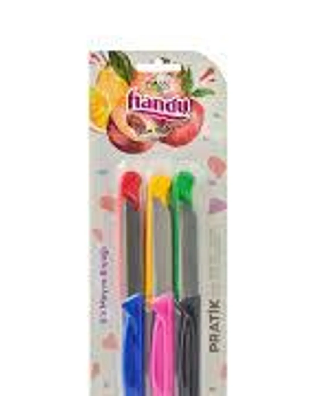 Handy Meyve Bıçak 6'li Handy Mix Hnd 61433 - 1. görsel
