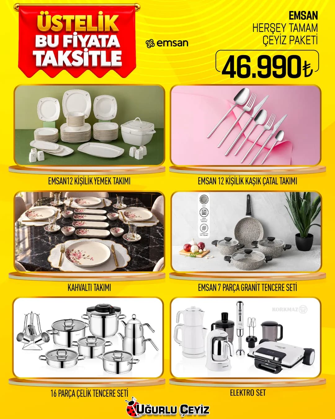 EMSAN DUBAI ELEKTRİKLİ PAKETİ