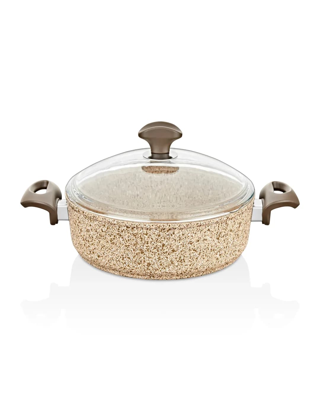 Falez 30*7 Tencere Karnıyarık Creamy Granitec Cre 3015 - 1. görsel